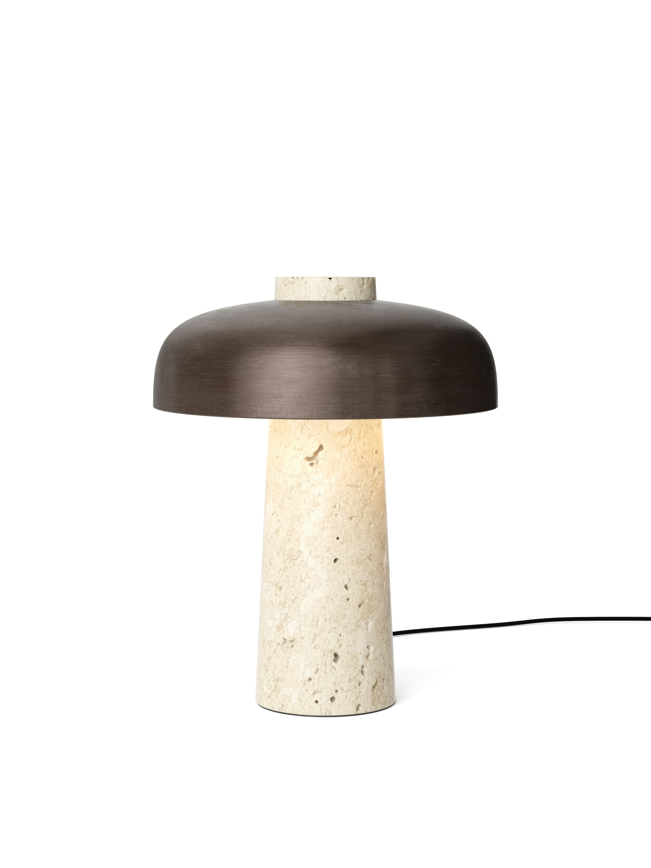 Reverse Table Lamp - Bronzed Brass