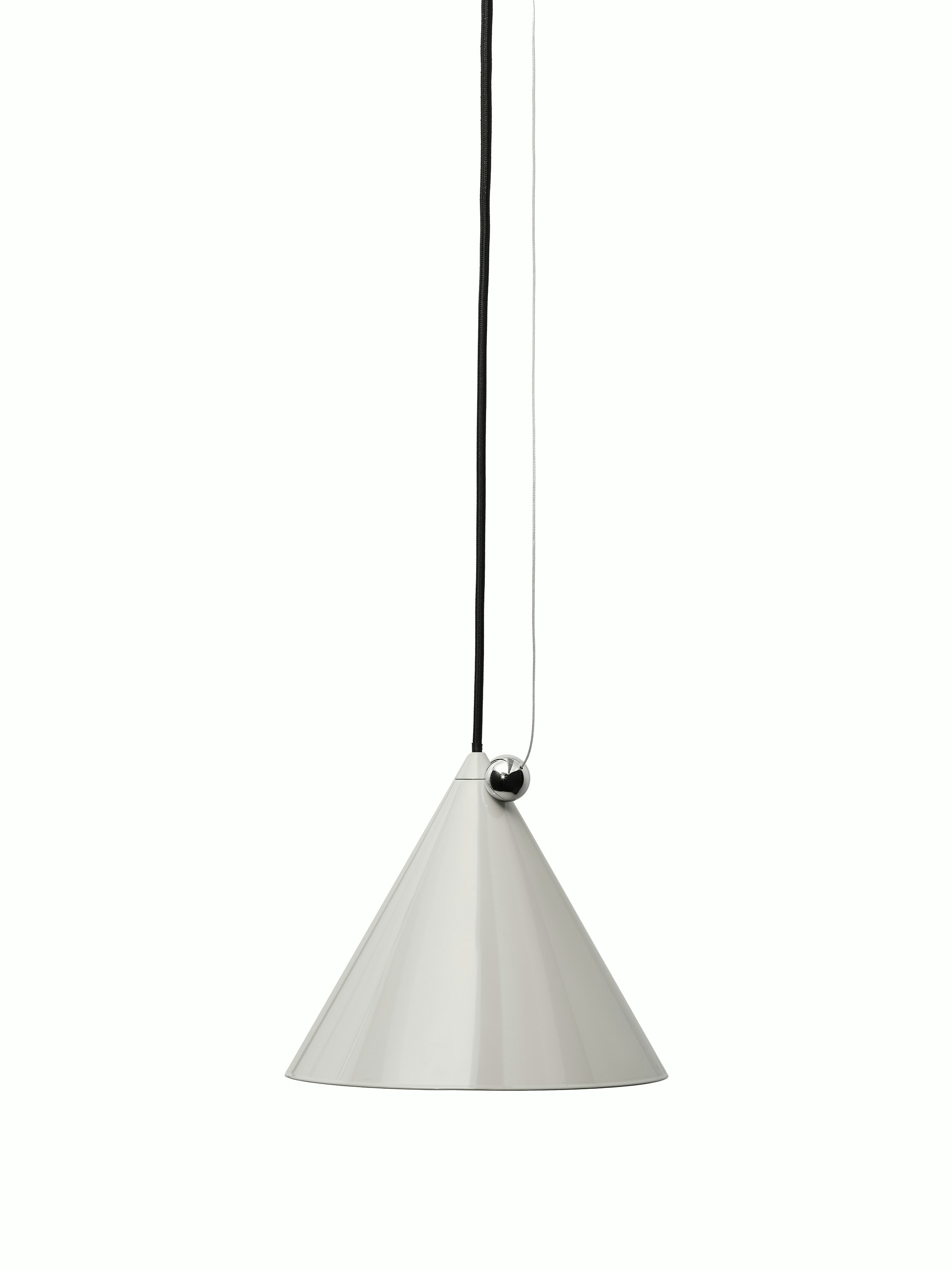 Pose Pendant - 10", Putty
