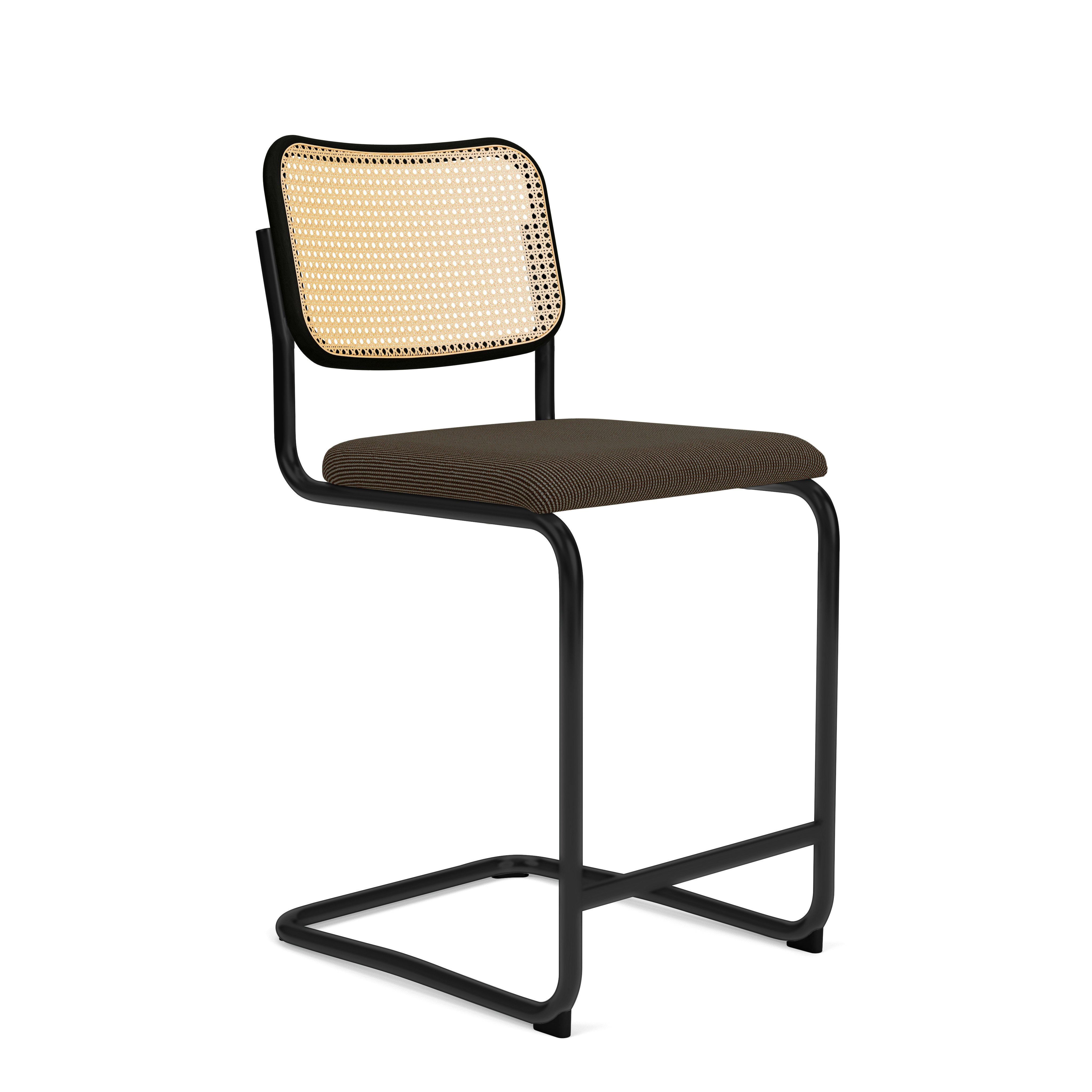 Cesca Stool With Upholstered Seat Pad