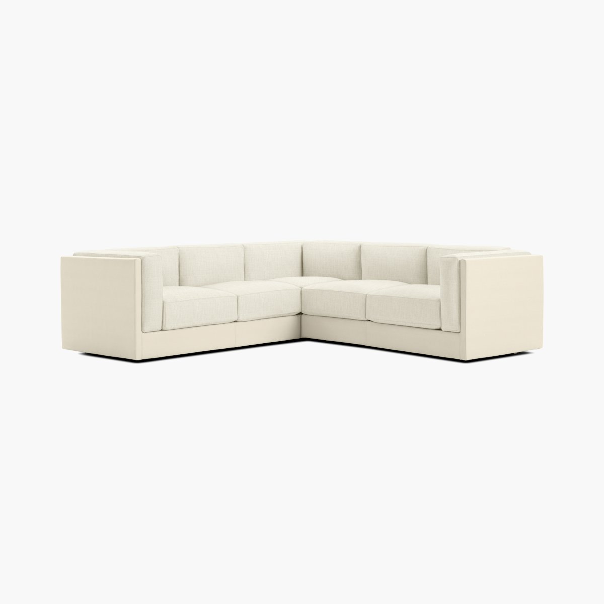 Symme Corner Sectional - Leather Frame Symme Corner Sectional - Leather Frame