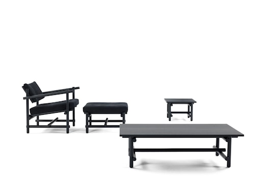 Muecke Lounge Chair Ottoman Coffee Side Table