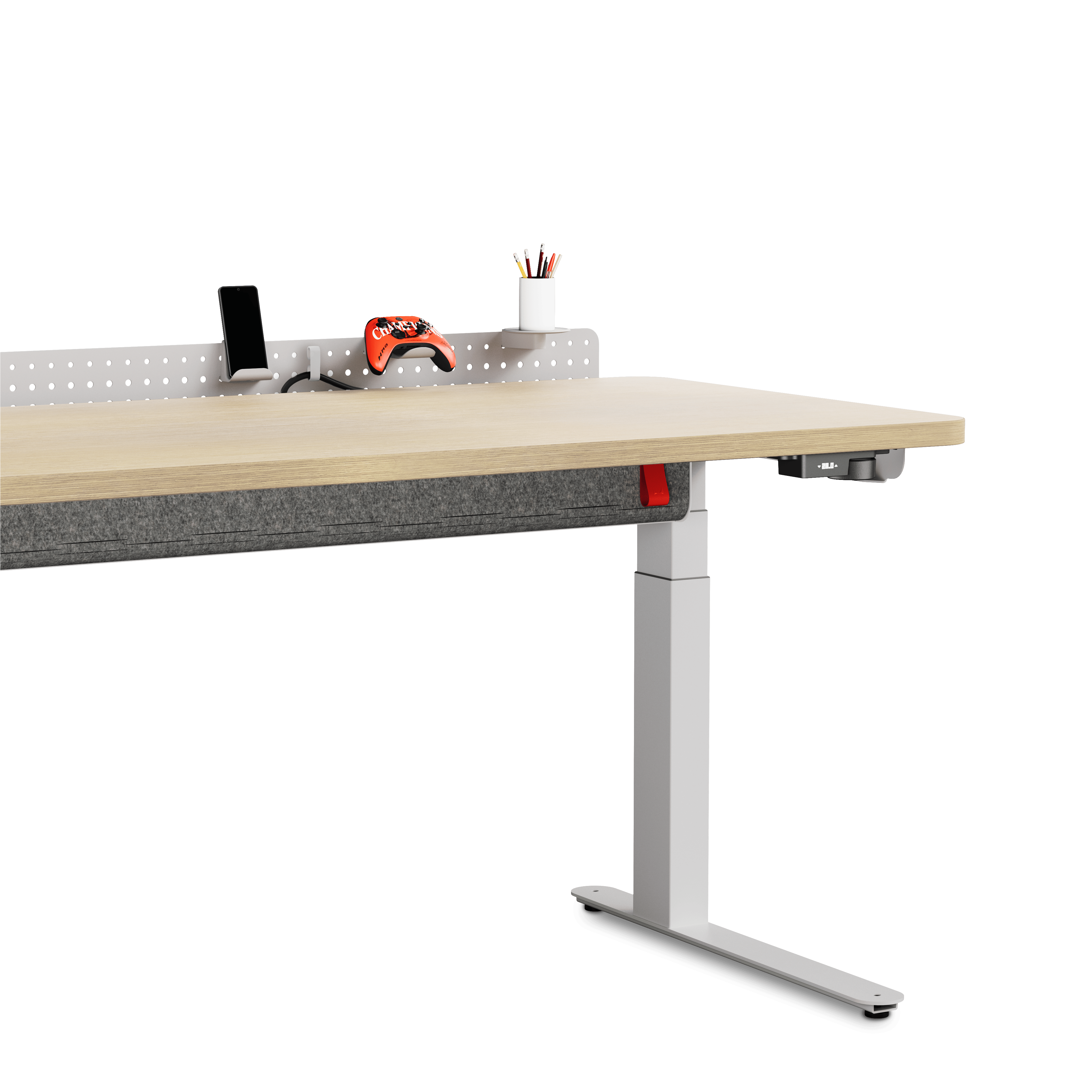 Coyl Gaming Desk clips