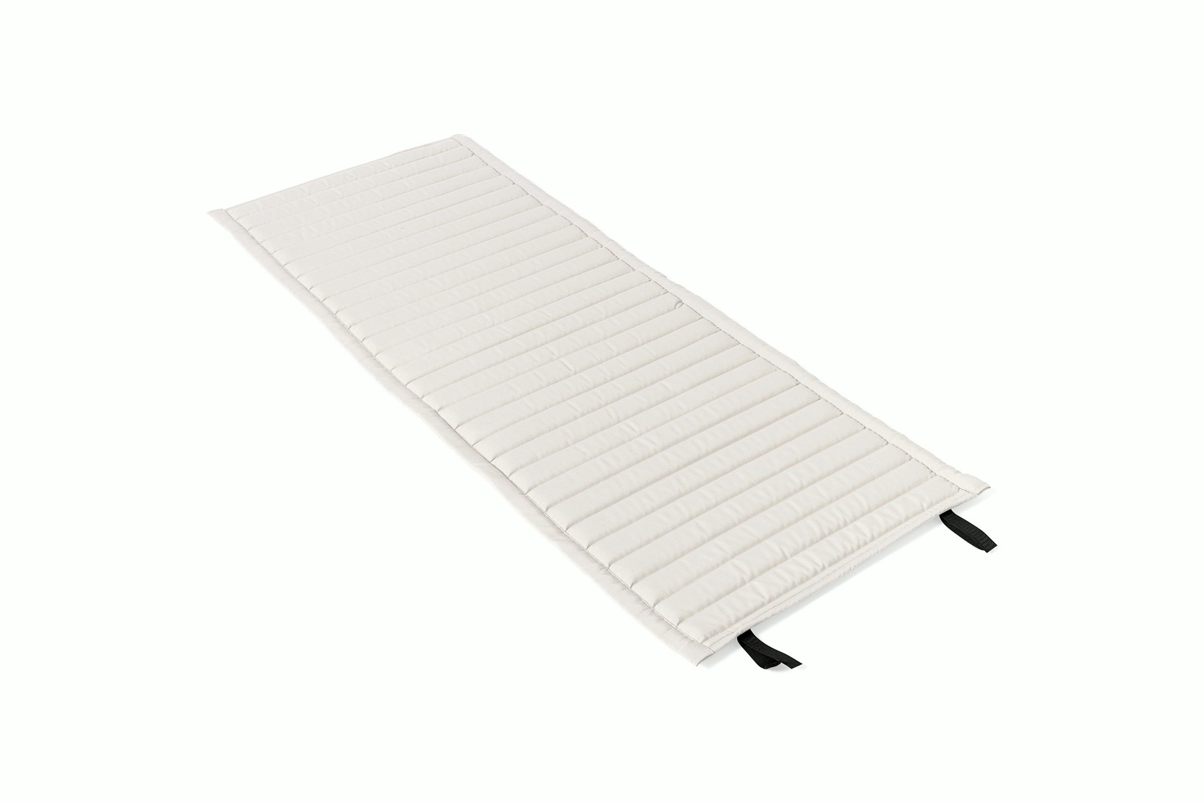 Palissade Lounge Chair, High, Quilted Cushion - Cream White