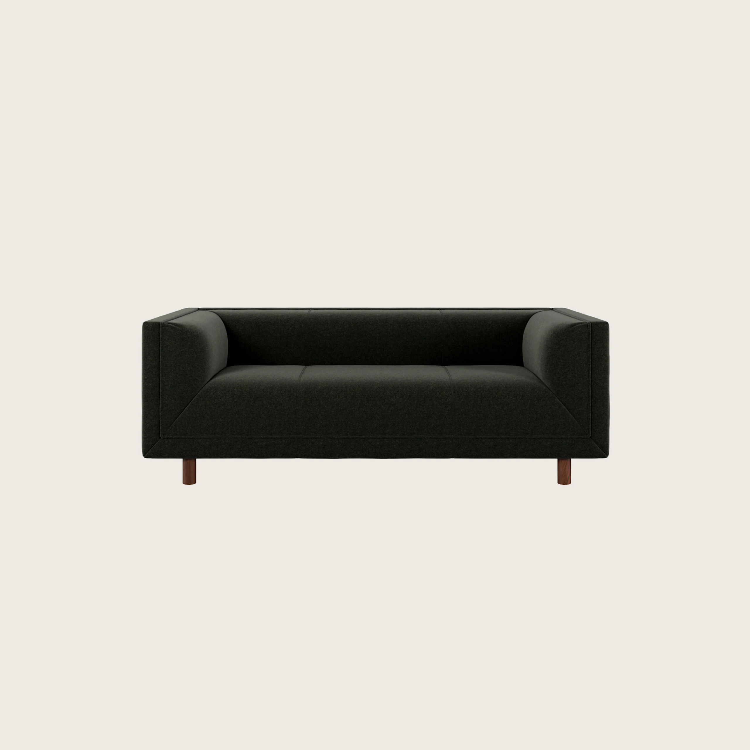 Rolled Arm Sofa 72, Pecora, Hunter, Walnut