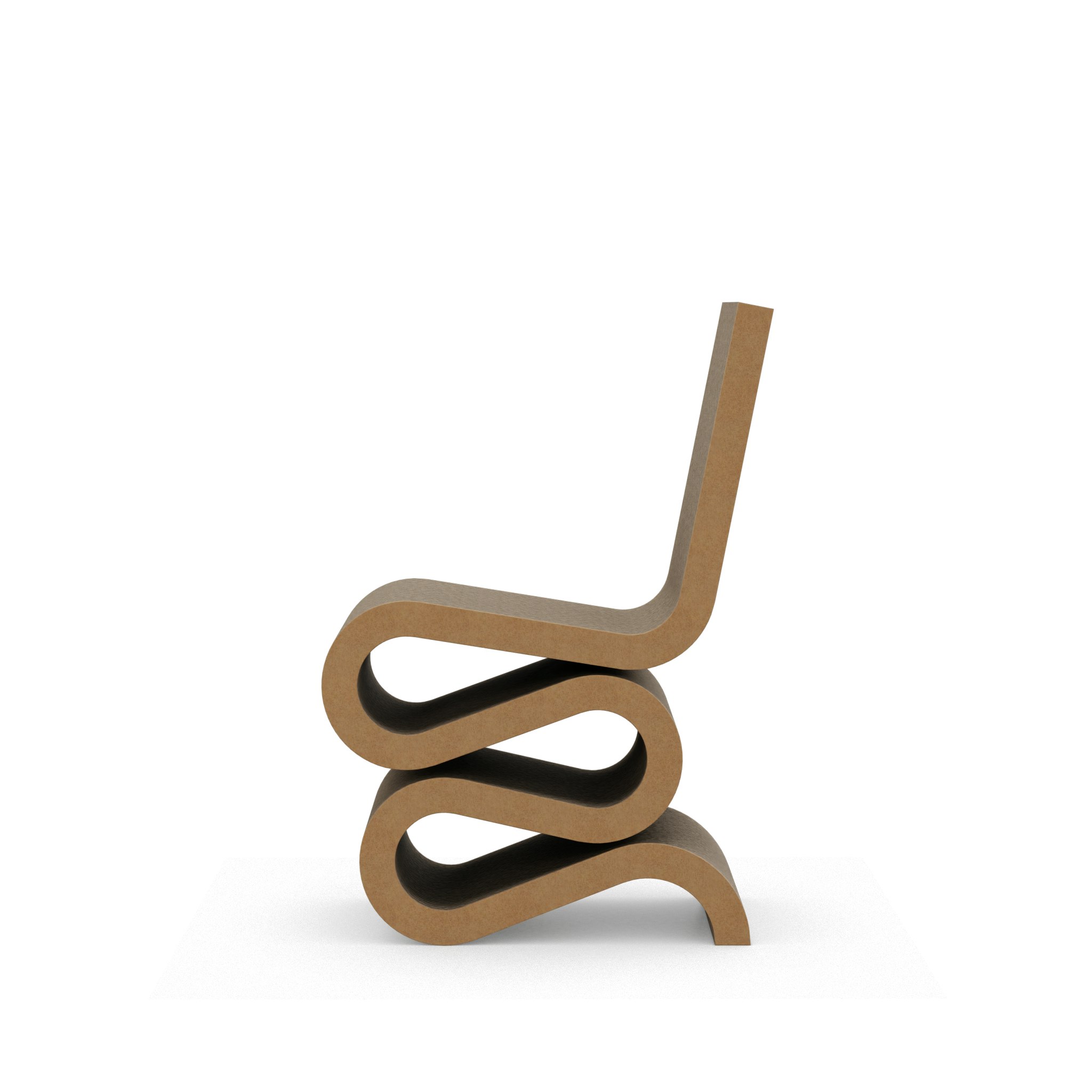 Gehry Wiggle Chair - Side Chair
