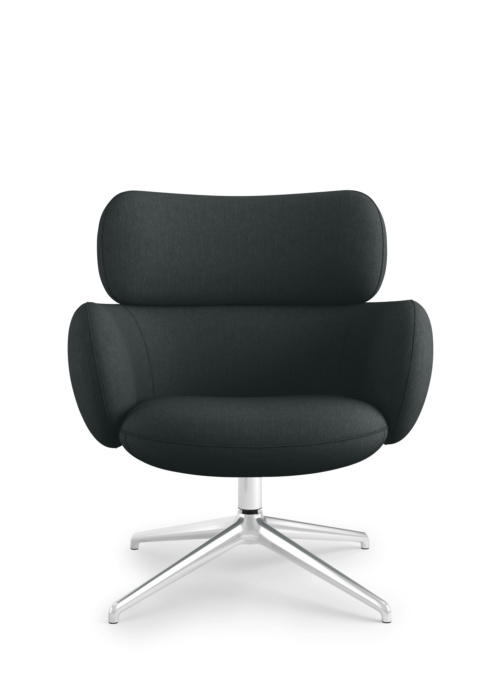 Blis Swivel Chair  - Chrome, Mode, Machine
