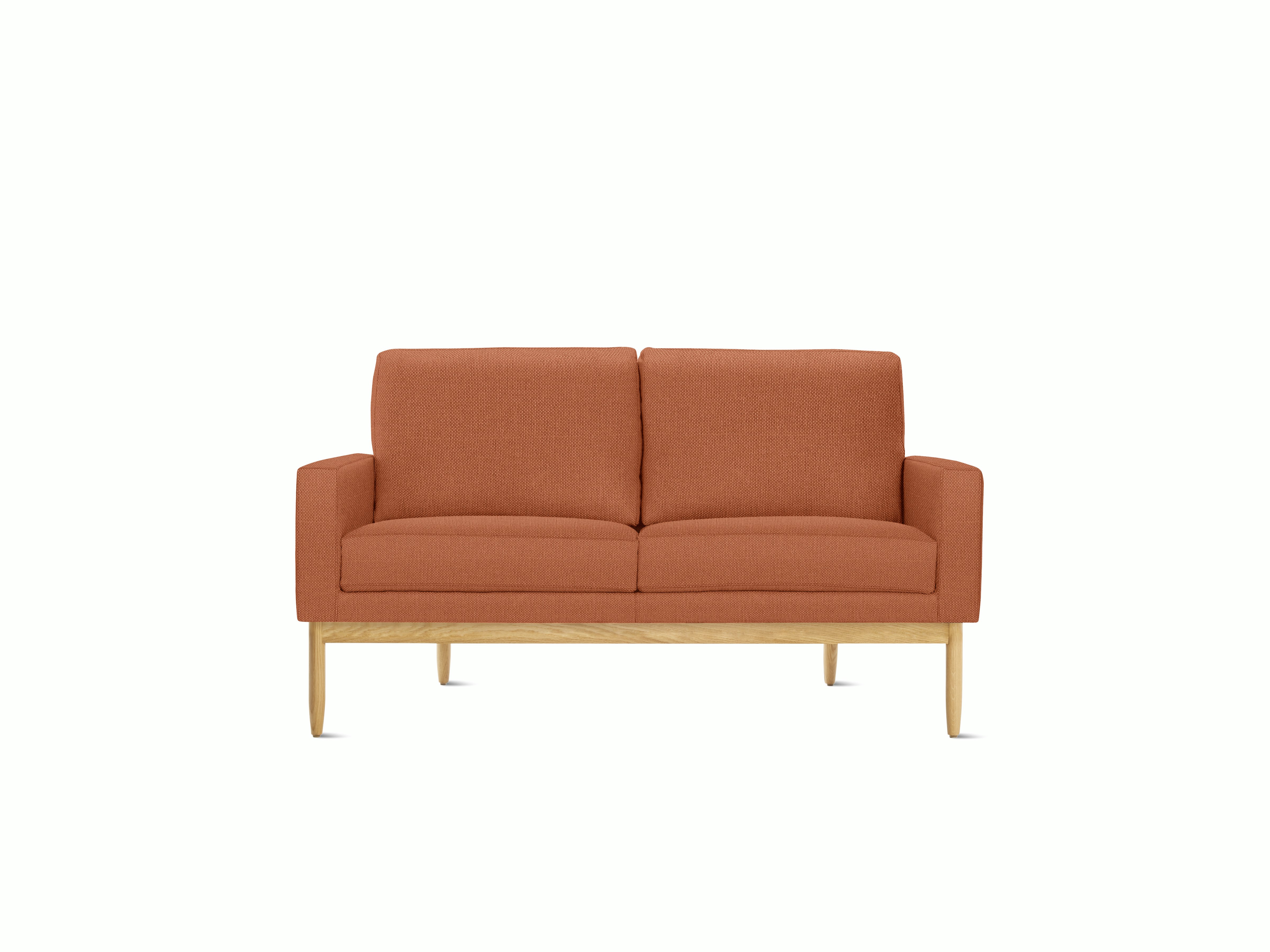 A Raleigh Sofa in Viewed from the front.