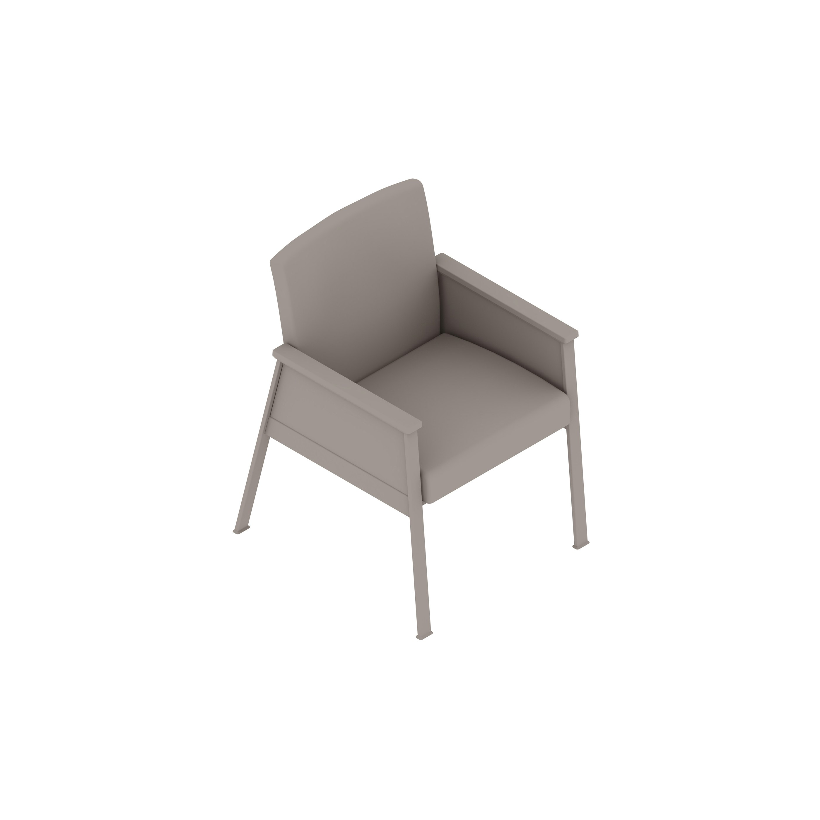 A generic rendering - Nemschoff Easton Side Chair | Closed Arm