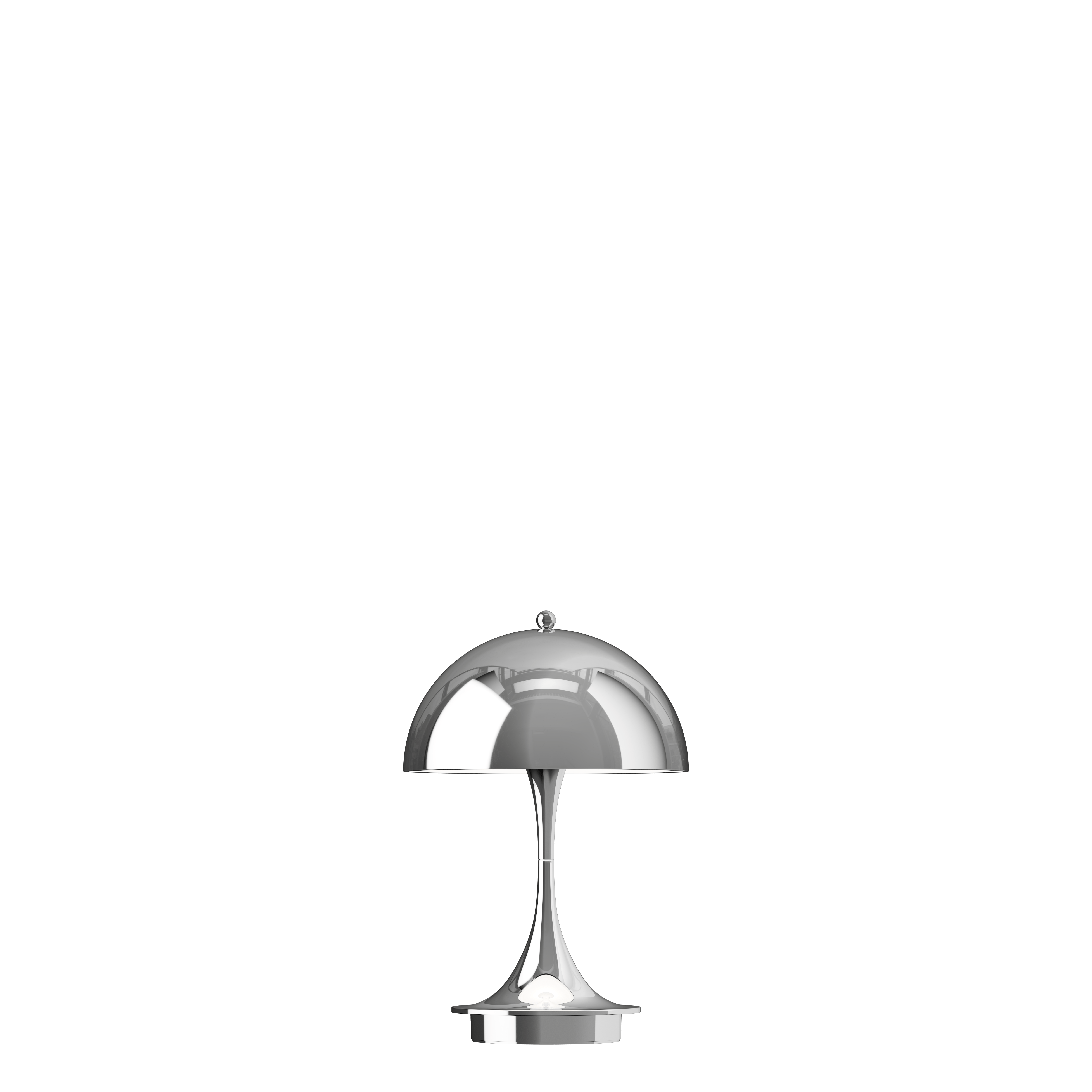 Panthella Portable Lamp - Chrome, USB