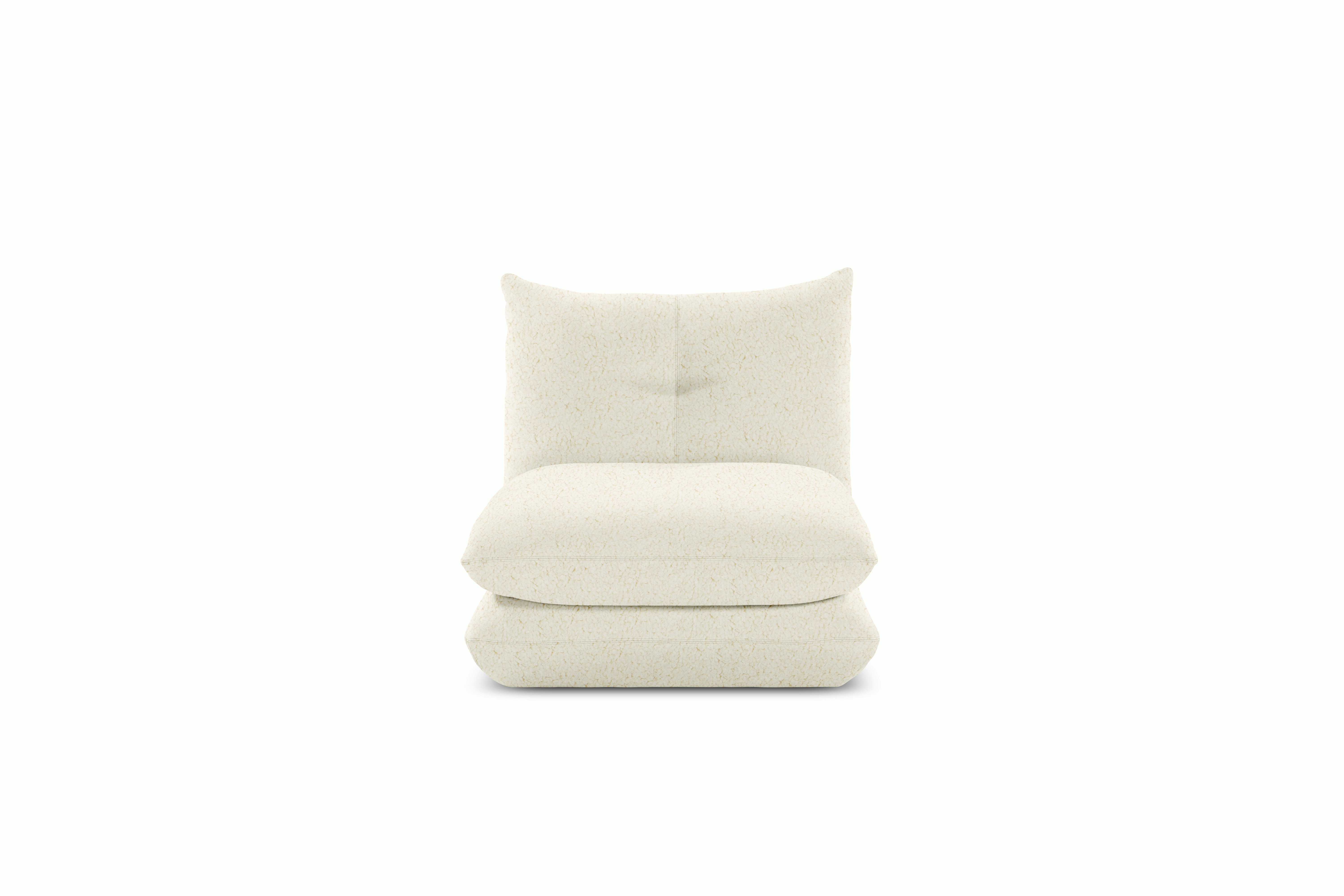 Pillo Armless Seat Module - Standard or Deep Puff  Cloud