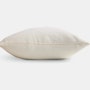 Brugge Linen Pillow,  white,  18x18