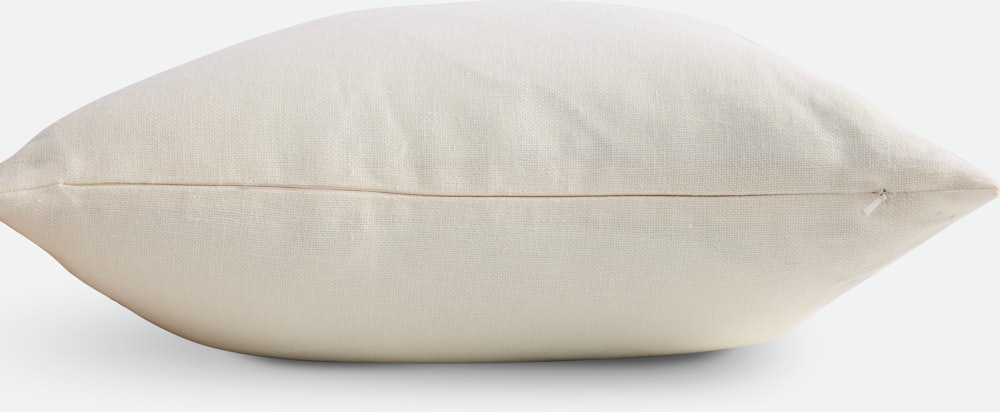 Brugge Linen Pillow,  white,  18x18
