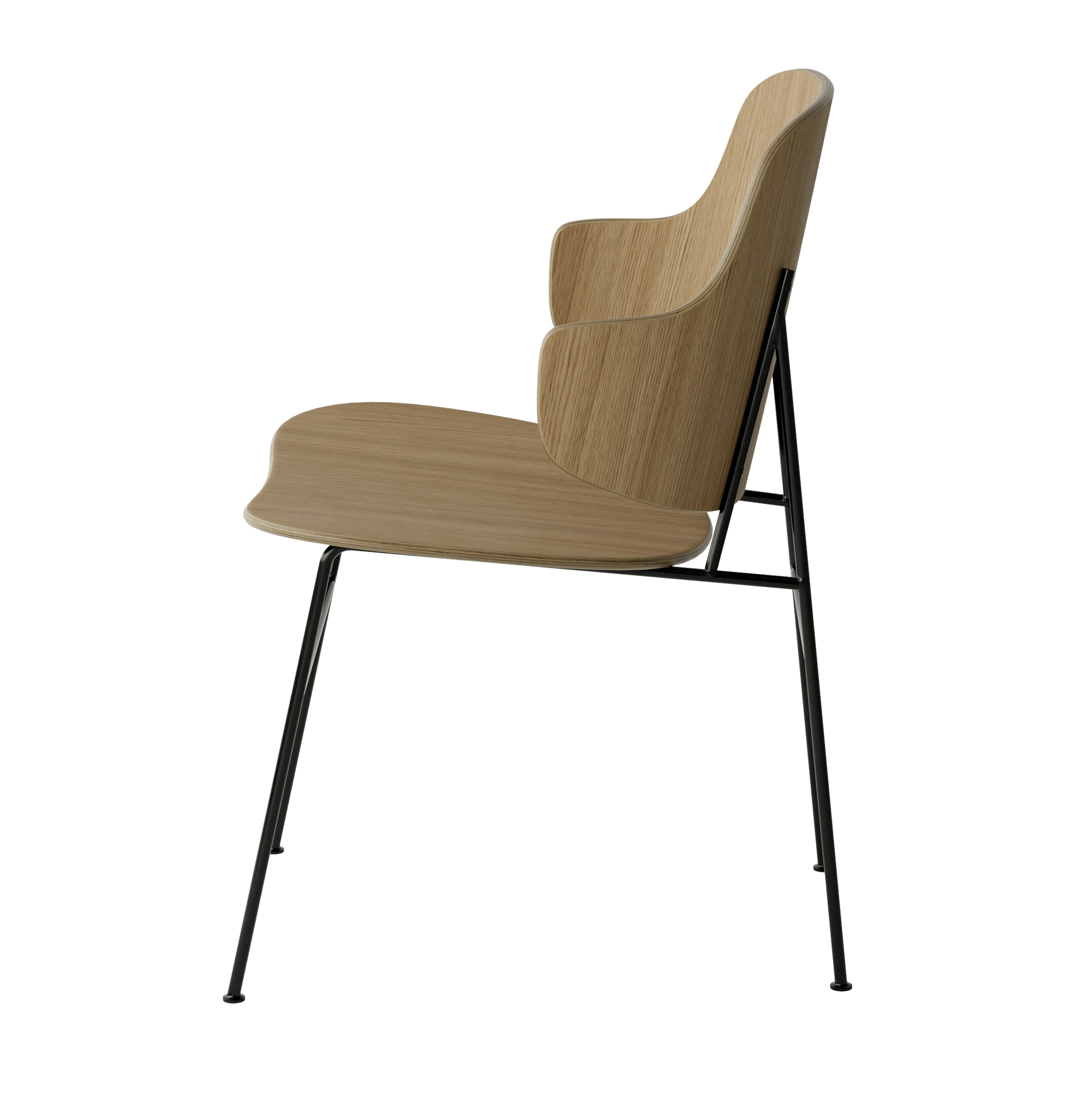 Penguin Dining Chair - Unupholstered, Oak