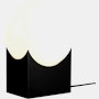 Atlas Table Lamp - Blackened Brass, Small