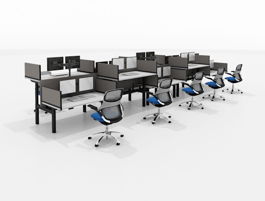k. bench workplace systems furniture benching height adjustable desks k. collection