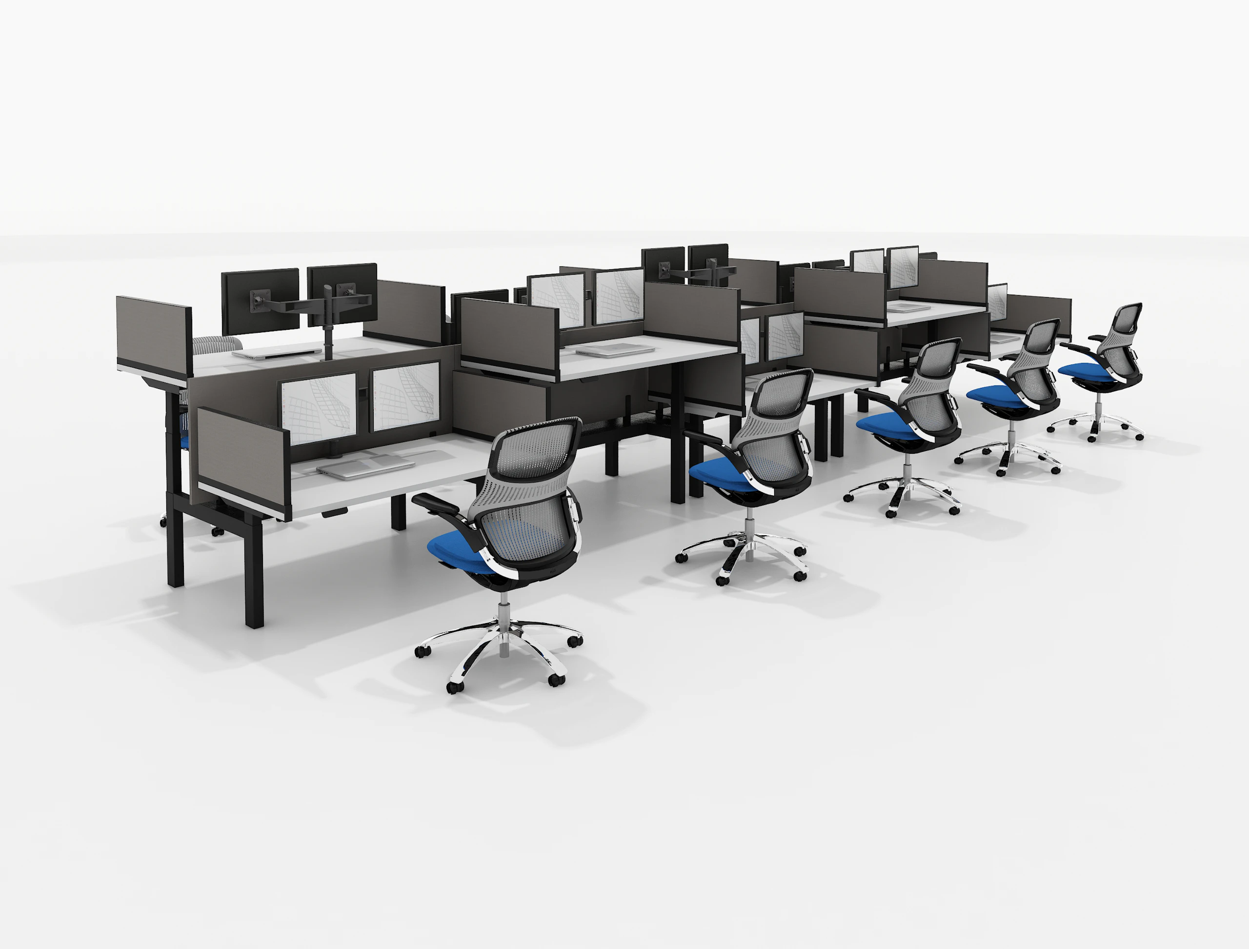 k. bench workplace systems furniture benching height adjustable desks k. collection