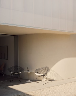 Bertoia Diamond Outdoor Lounge Chair 