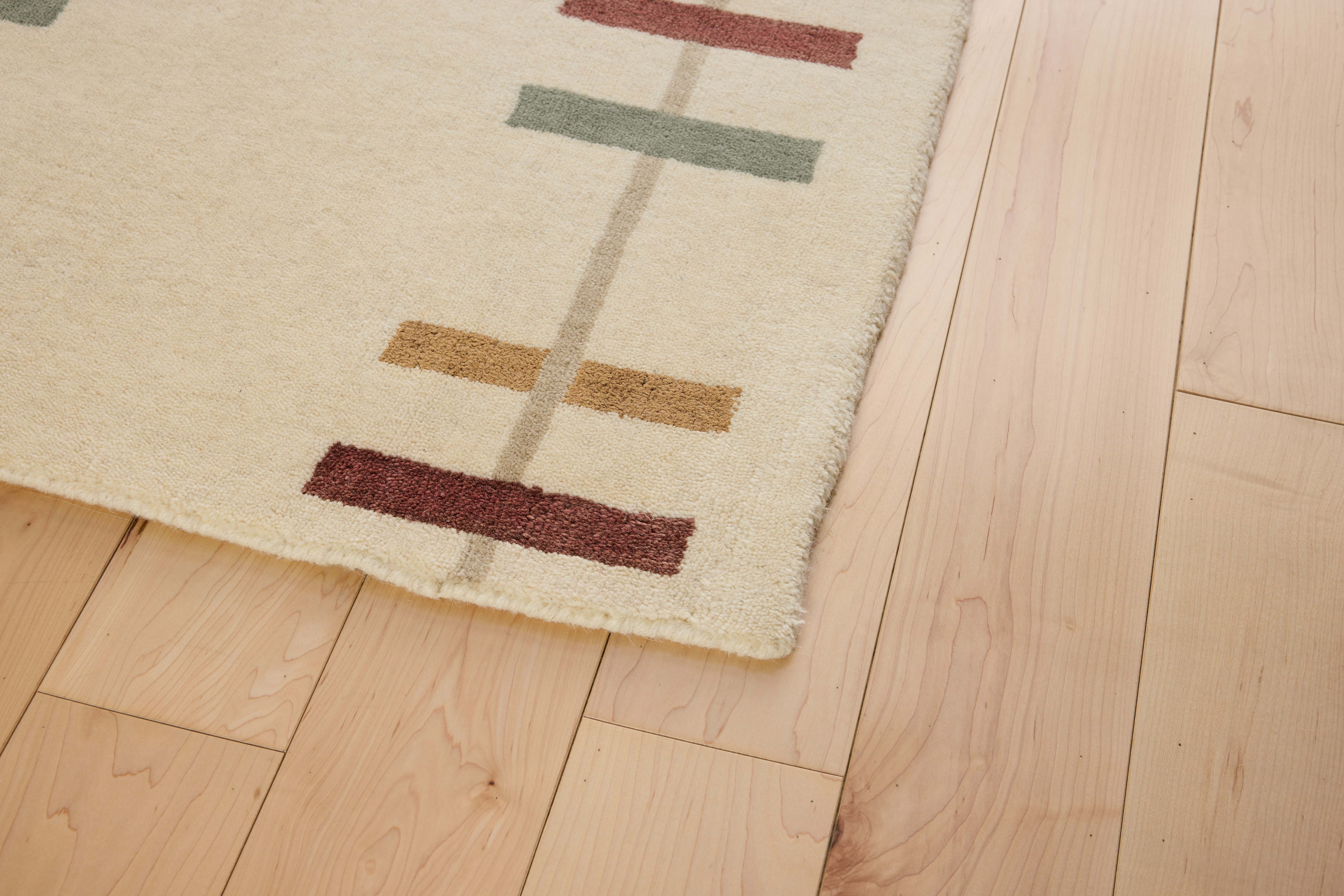 Cleo Rug - 8' x 10', Ivory Multi Stripe