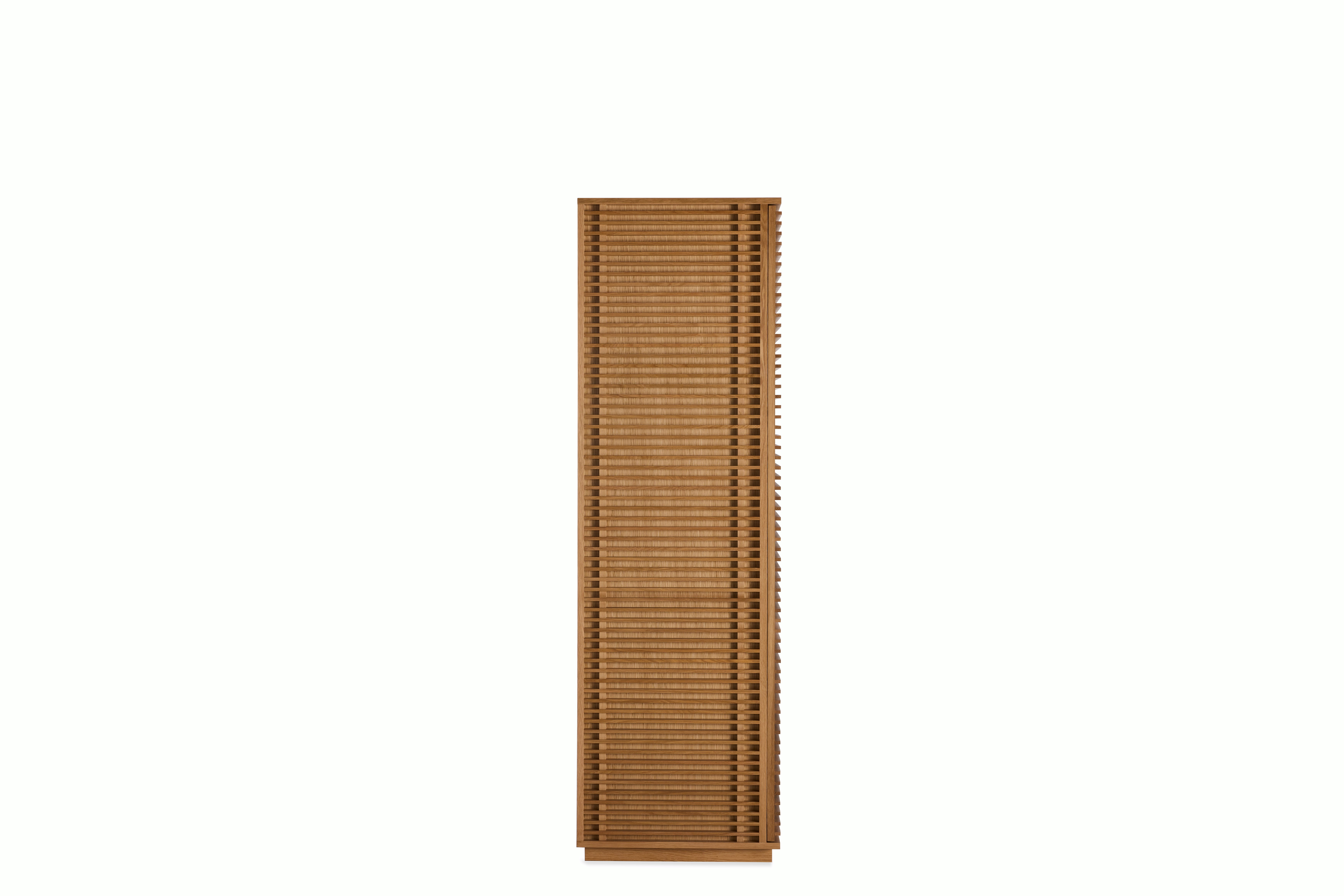 Line Wardrobe - Oak