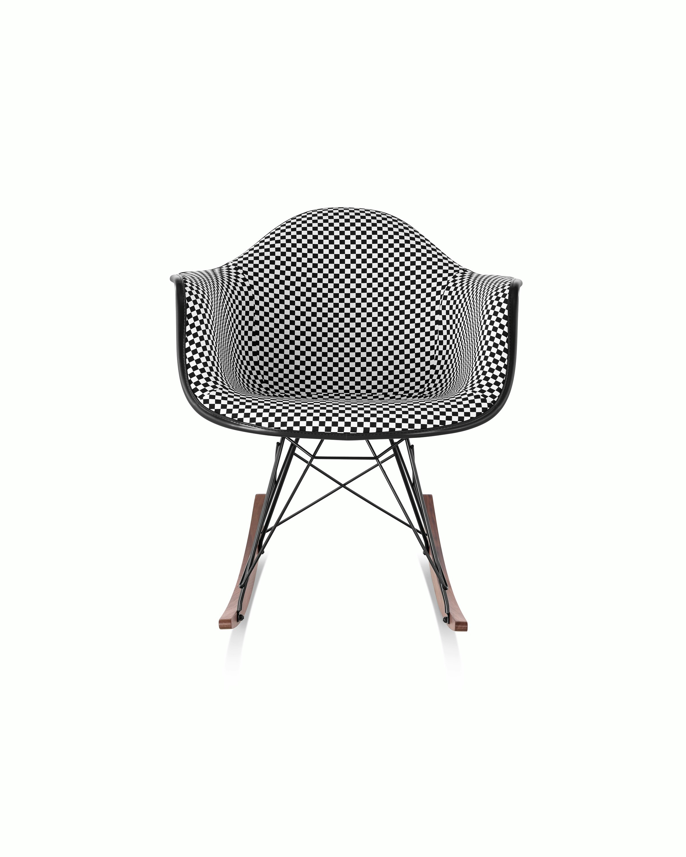 Eames Molded Plastic Armchair, Rocker Base