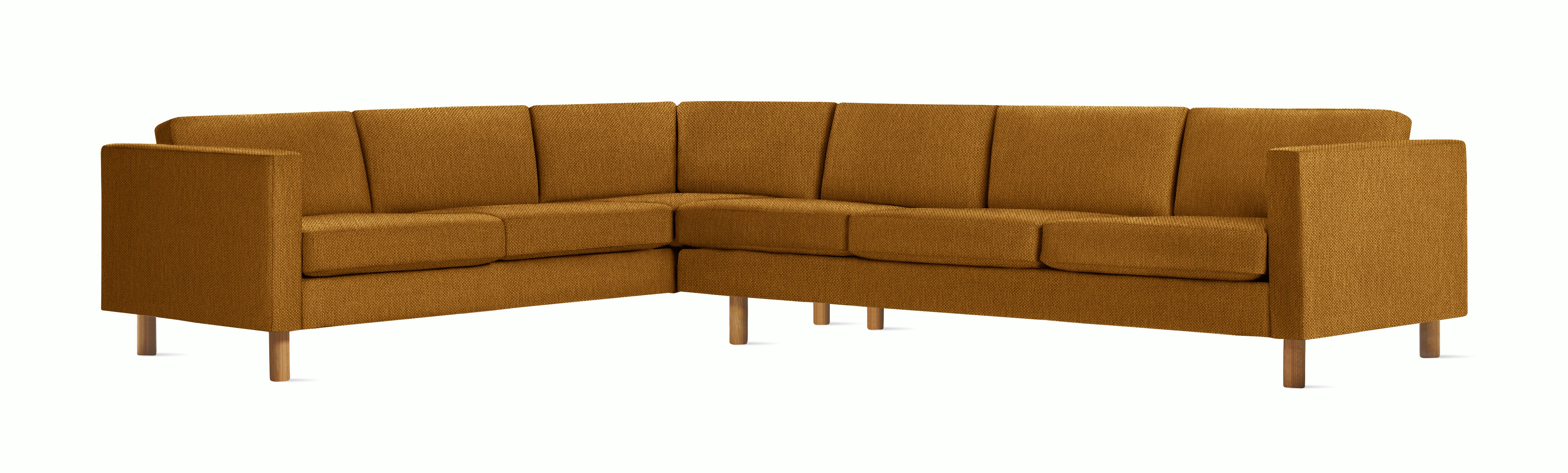 Lispenard Corner Sectional - 17 H,  Left,  Mode - Nutmeg,  Oak