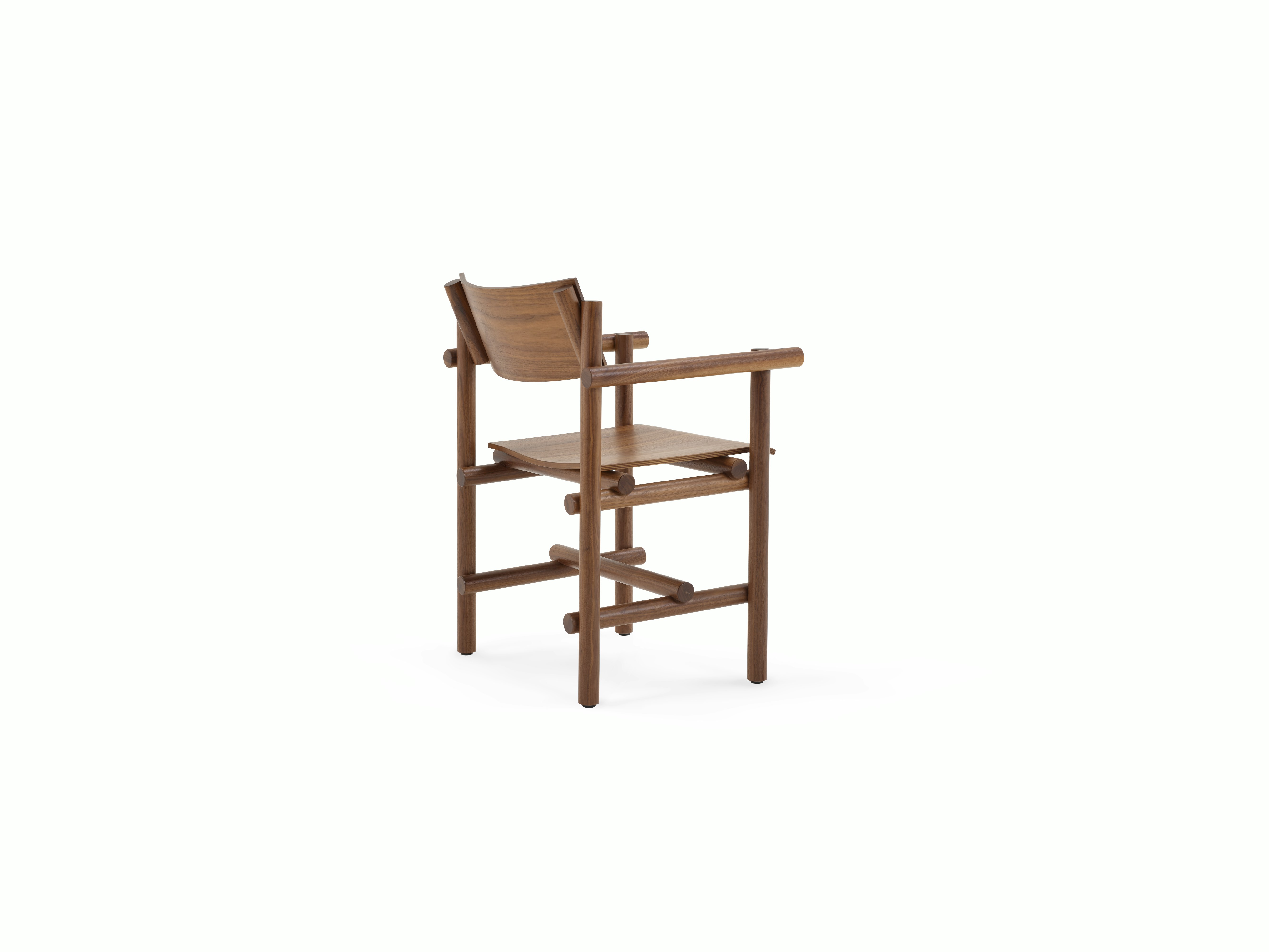 Muecke Armchair - walnut