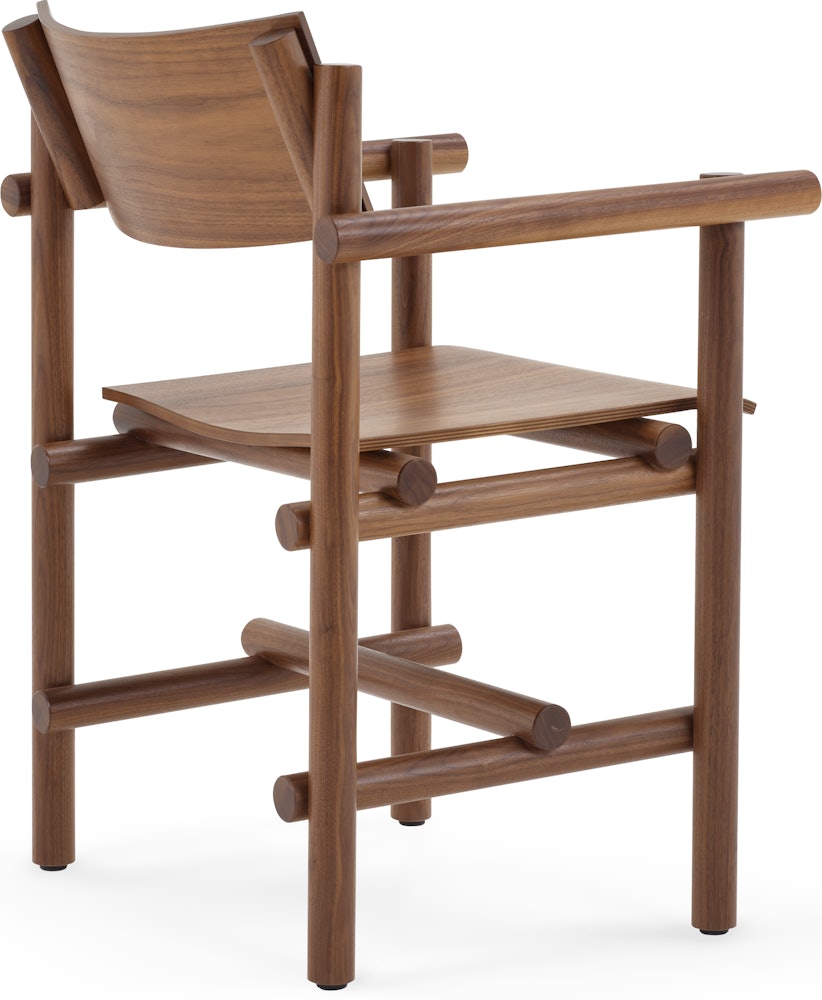 Muecke Armchair - walnut