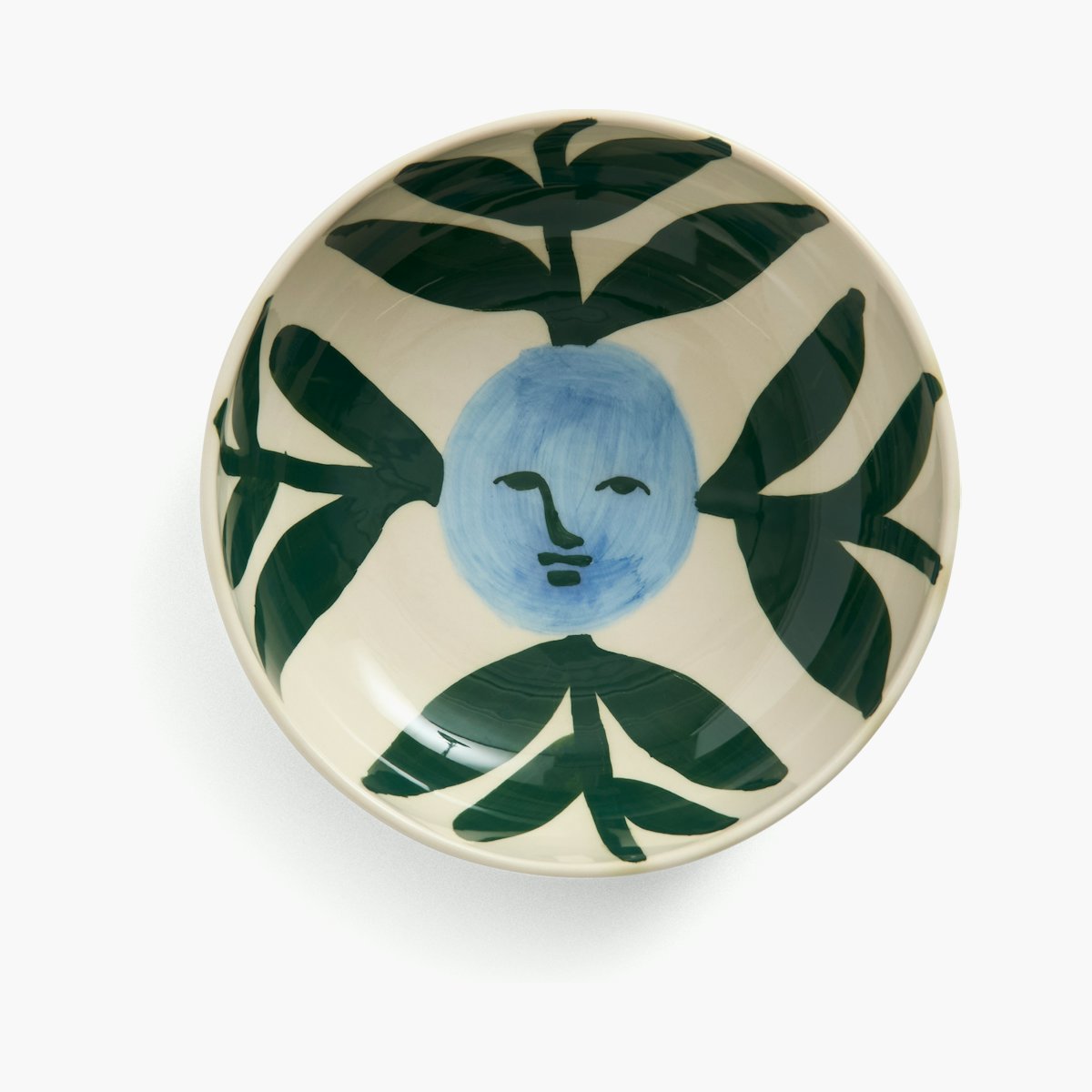 Moon Face Vine Bowl Moon Face Vine Bowl
