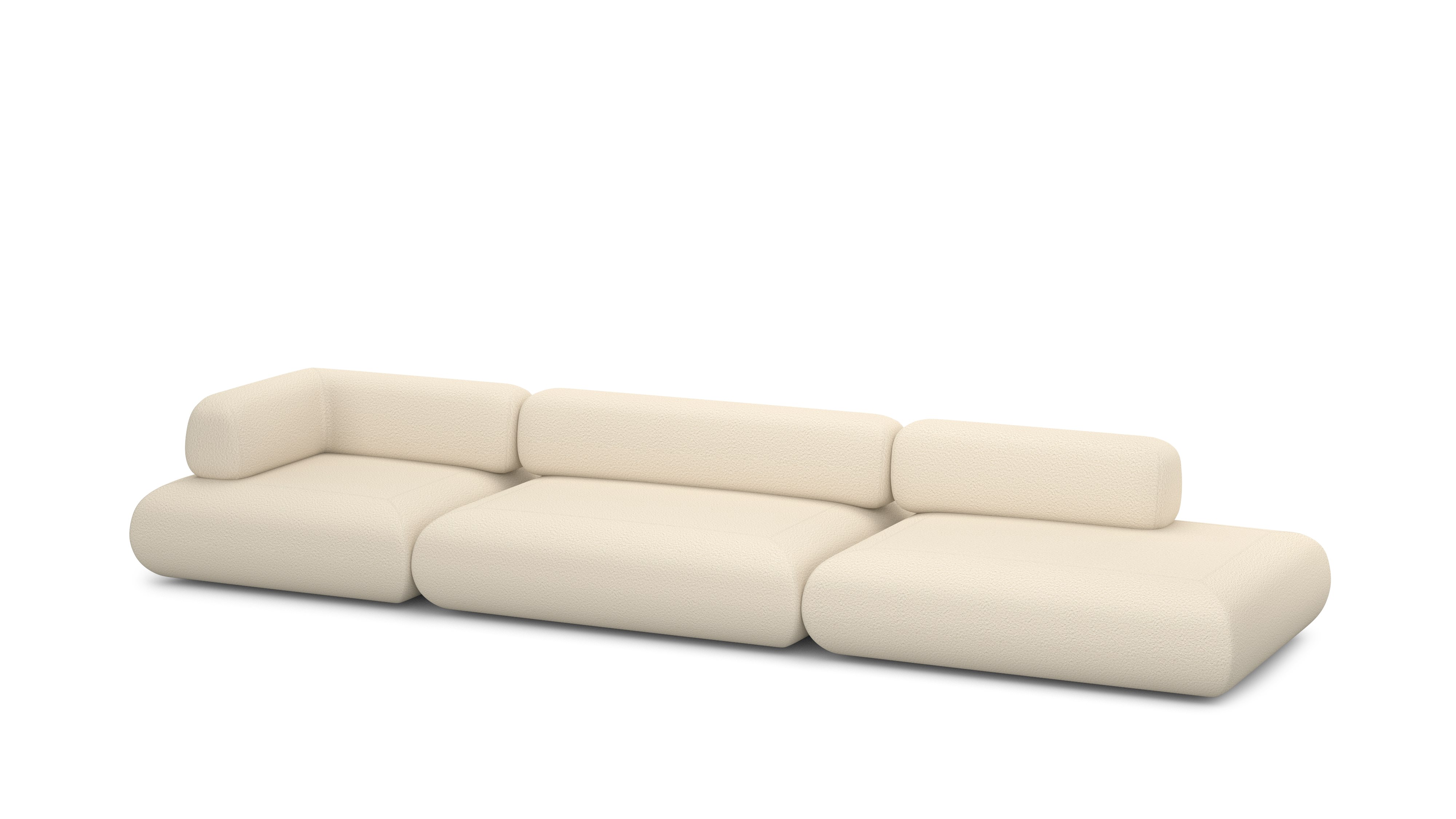 Sval One Arm Sofa, Left