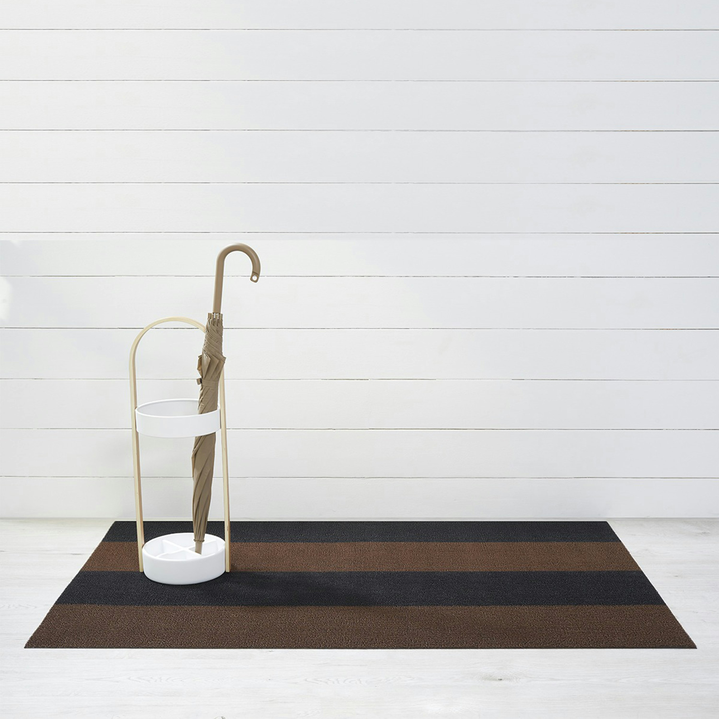 Duo Stripe Shag Mat