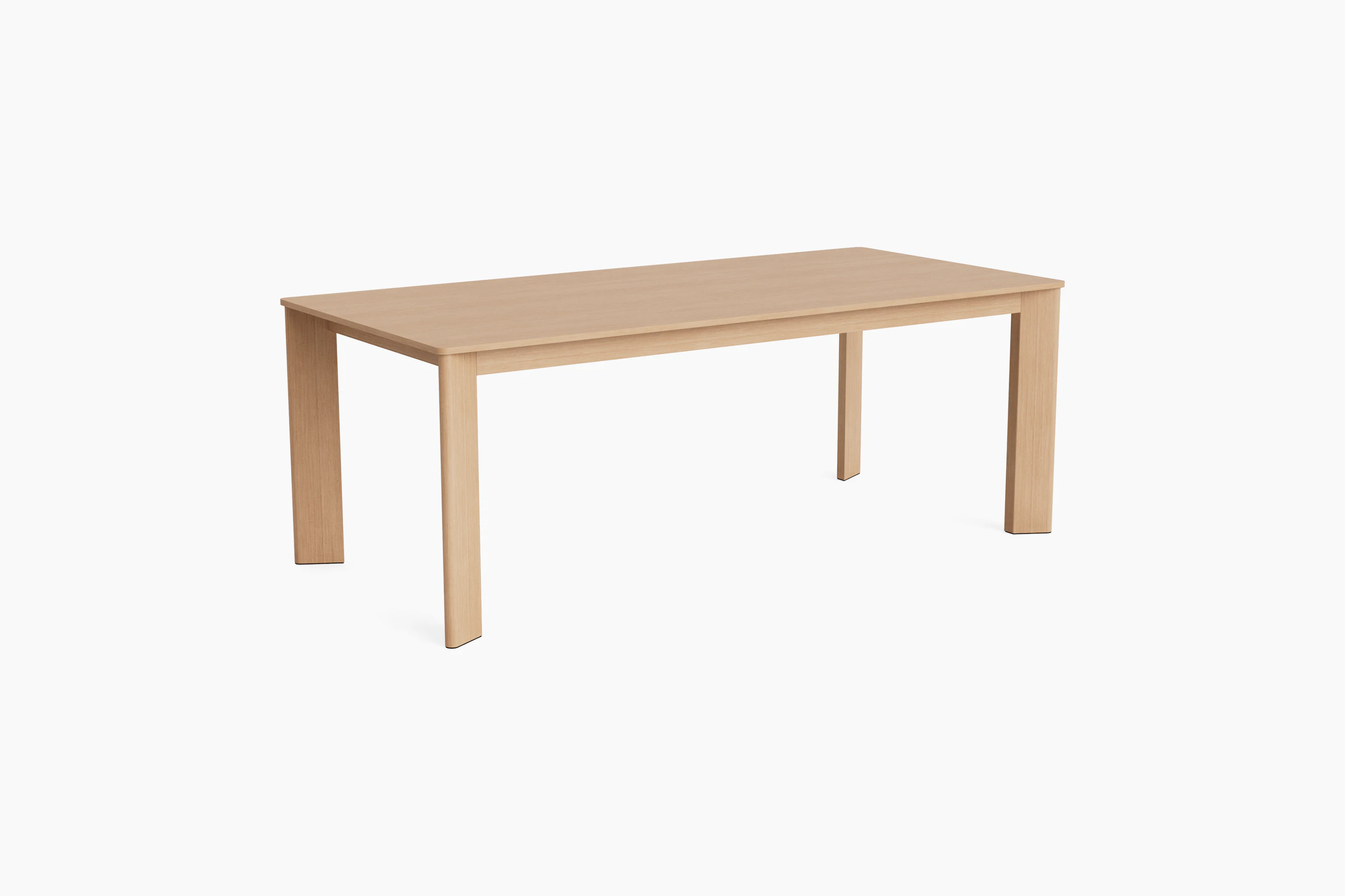 Chisel rectangular table in oak