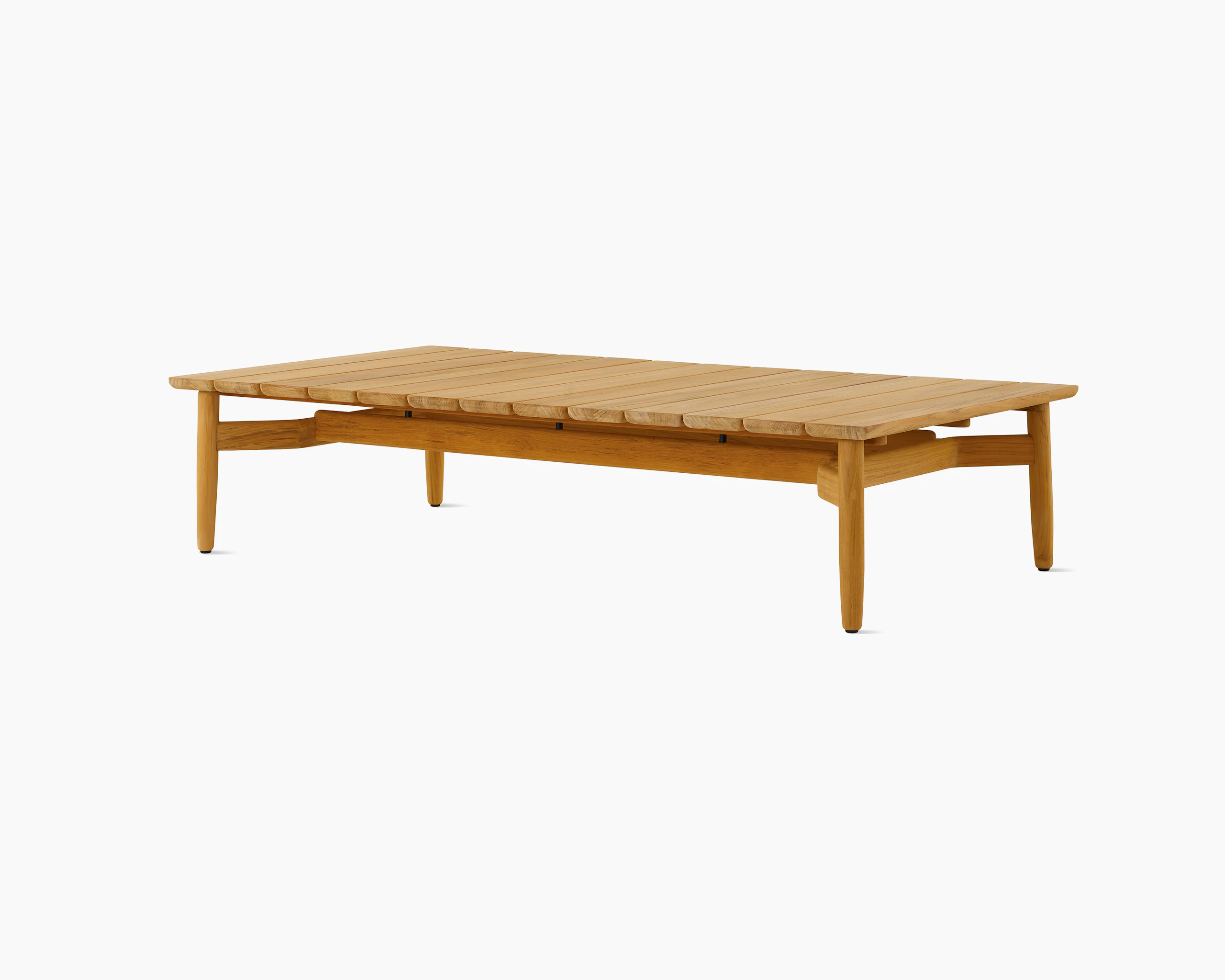Crosshatch Outdoor Coffee Table, Rectangle