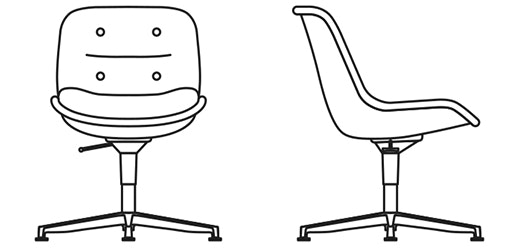 Side Chair - 4 Star Base