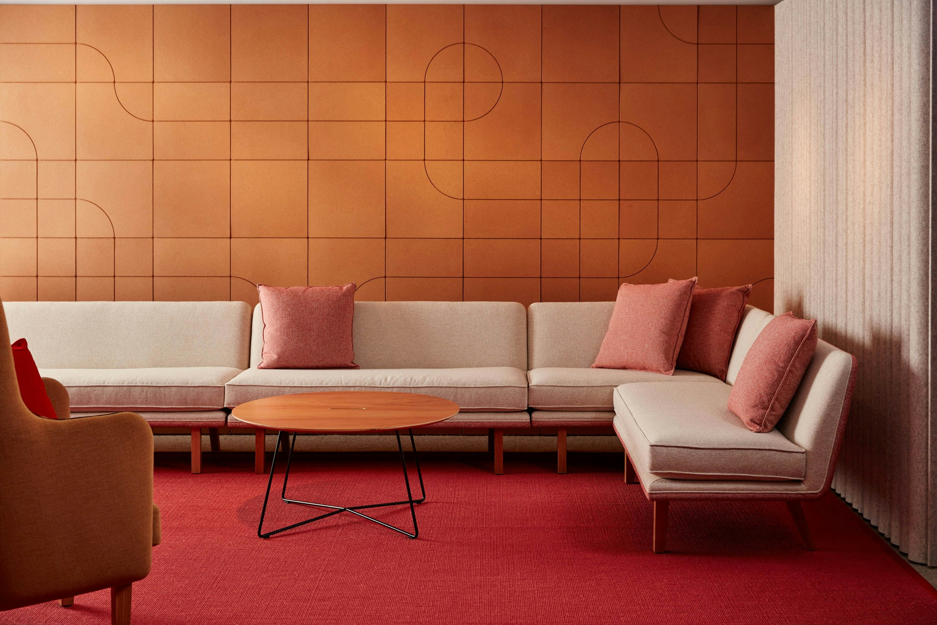 展示品　knoll ノール　ロックウェル　ベンチ　ソファ　ラウンジチェア Rockwell Unscripted Modular Lounge | Knoll