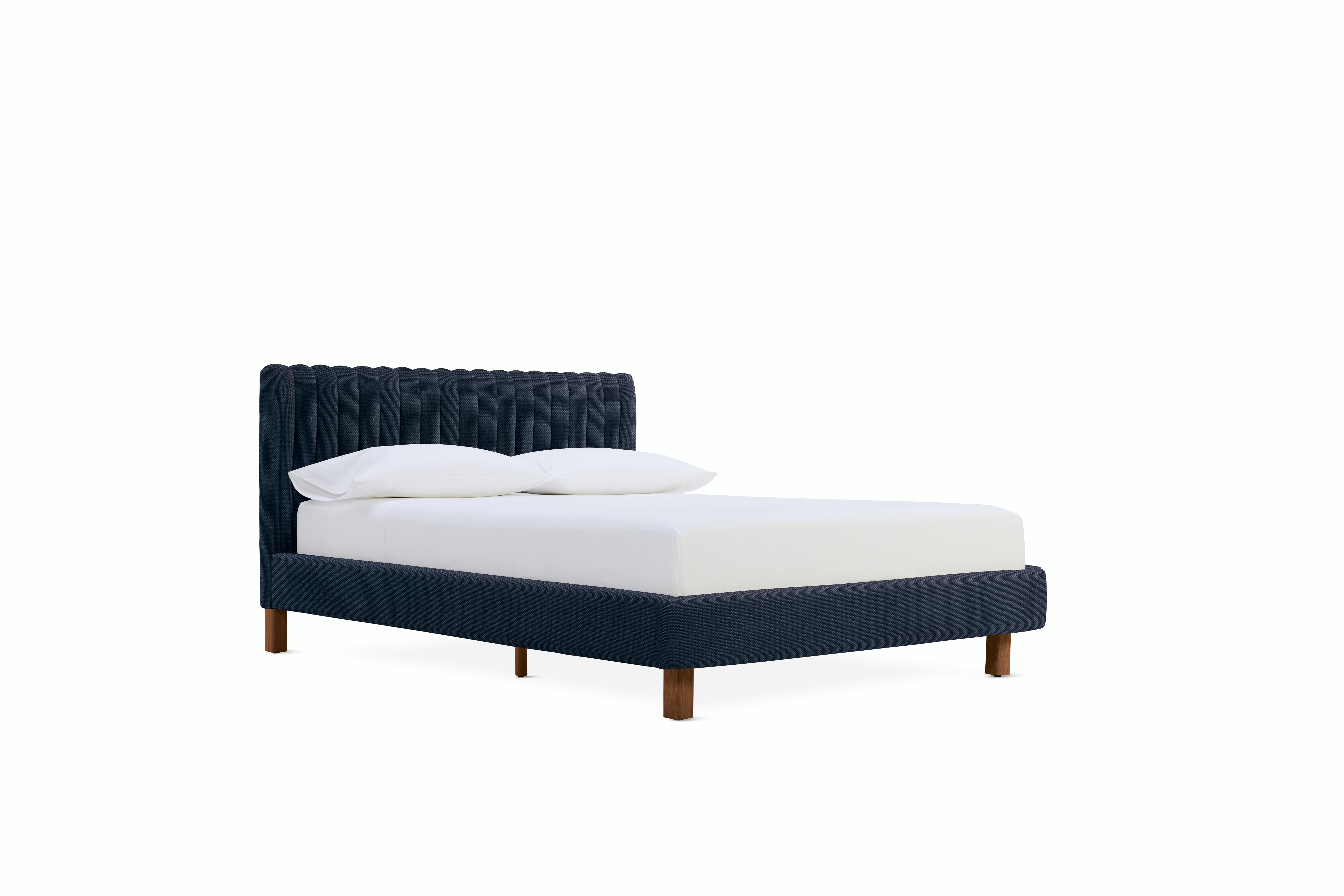 A Charlotte Bed in Mode Society viewed from the angle.