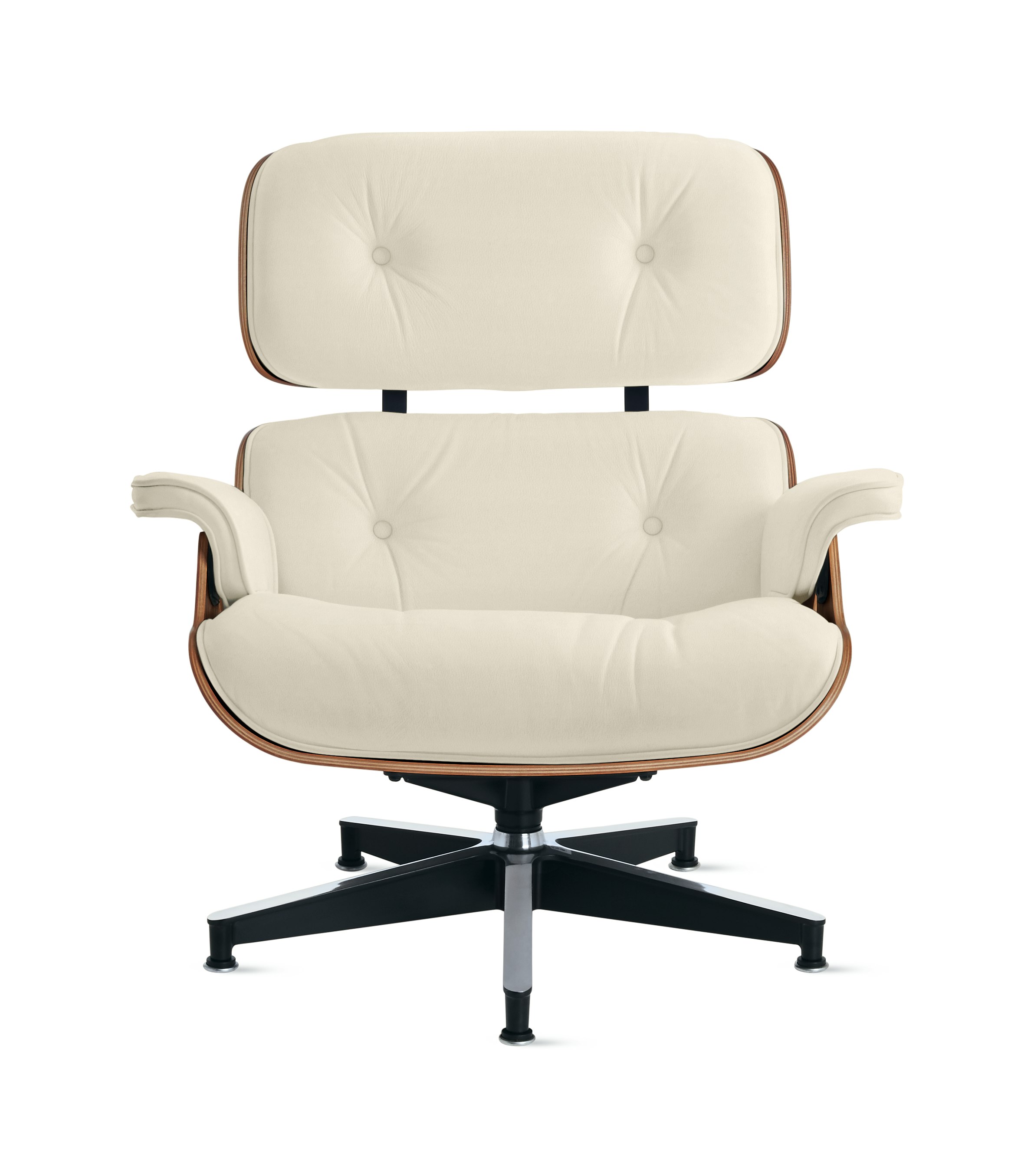 Eames Lounge Chair in Prone and Stow leathers