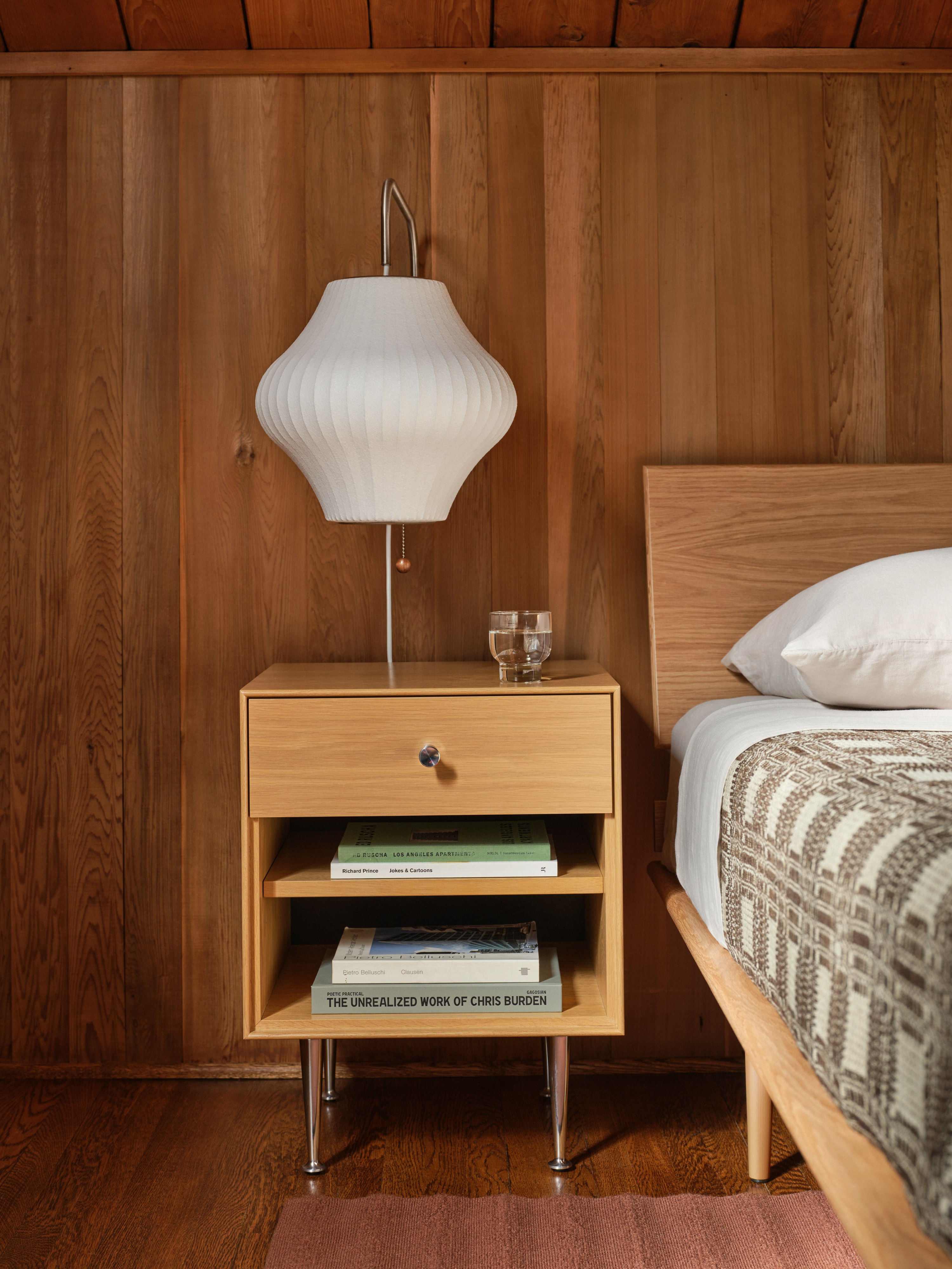 Nelson Thin Edge Bedside Table