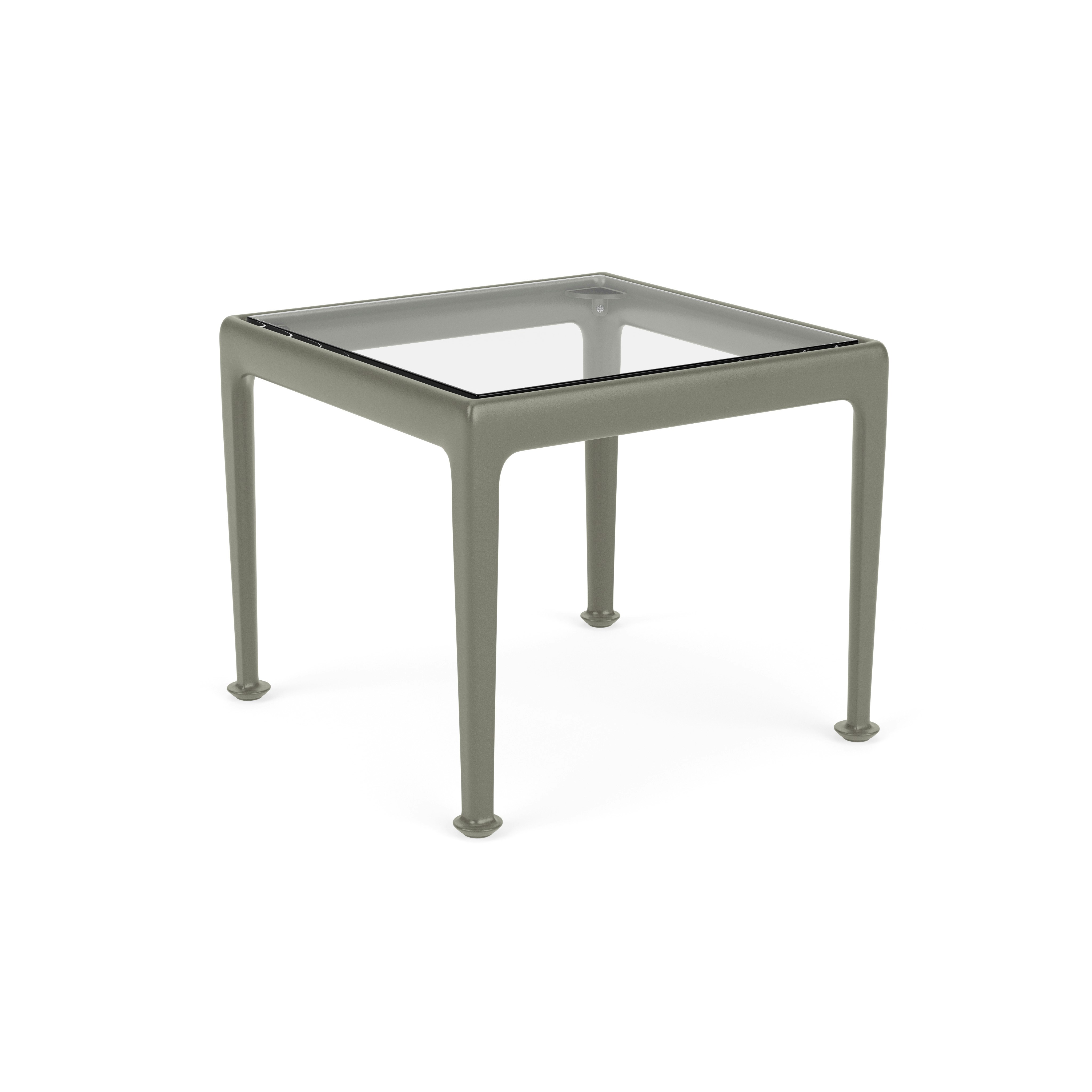 1966 End Table -  Clear Glass, Light Bronze