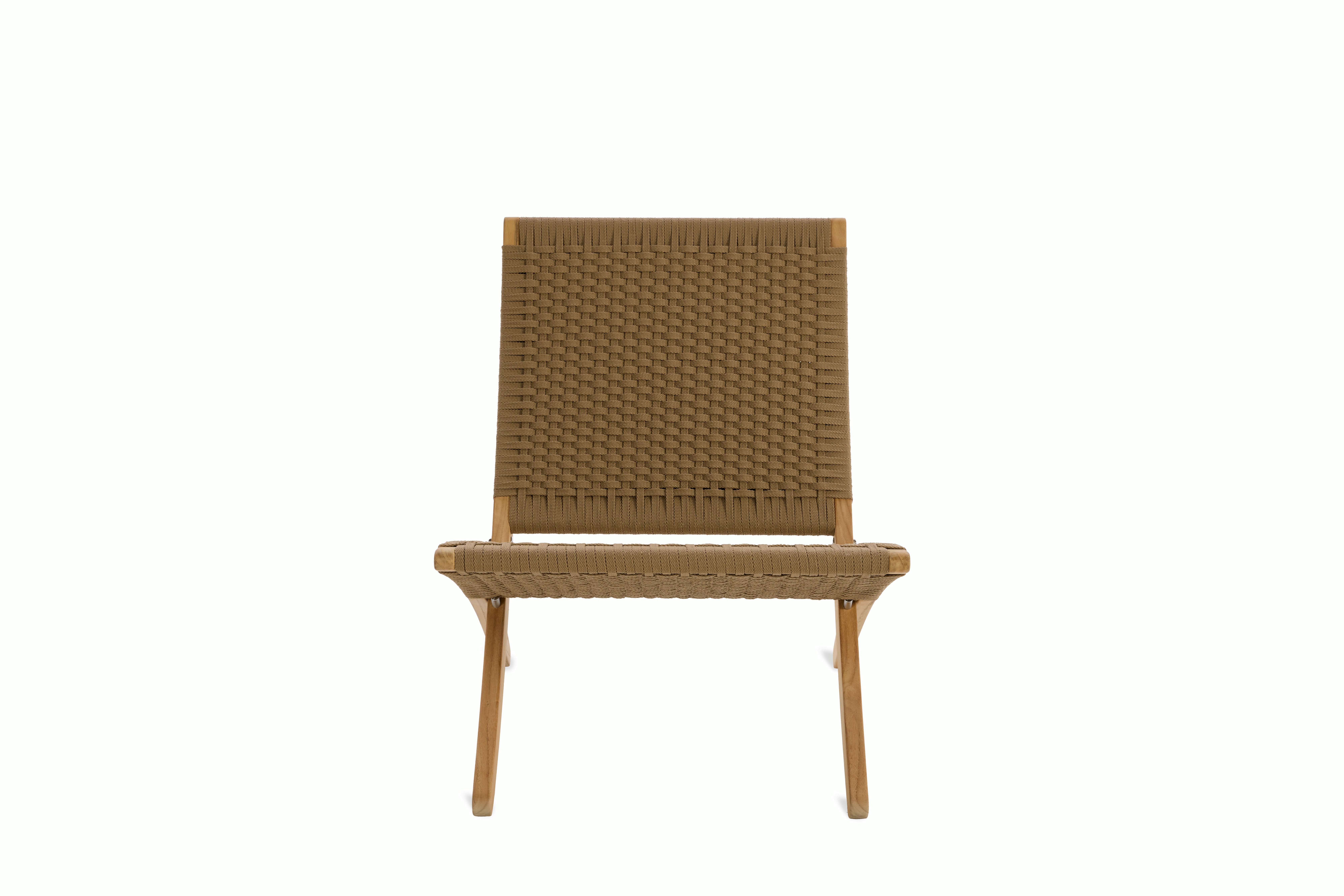 Cuba Outdoor Lounge Chair - latte