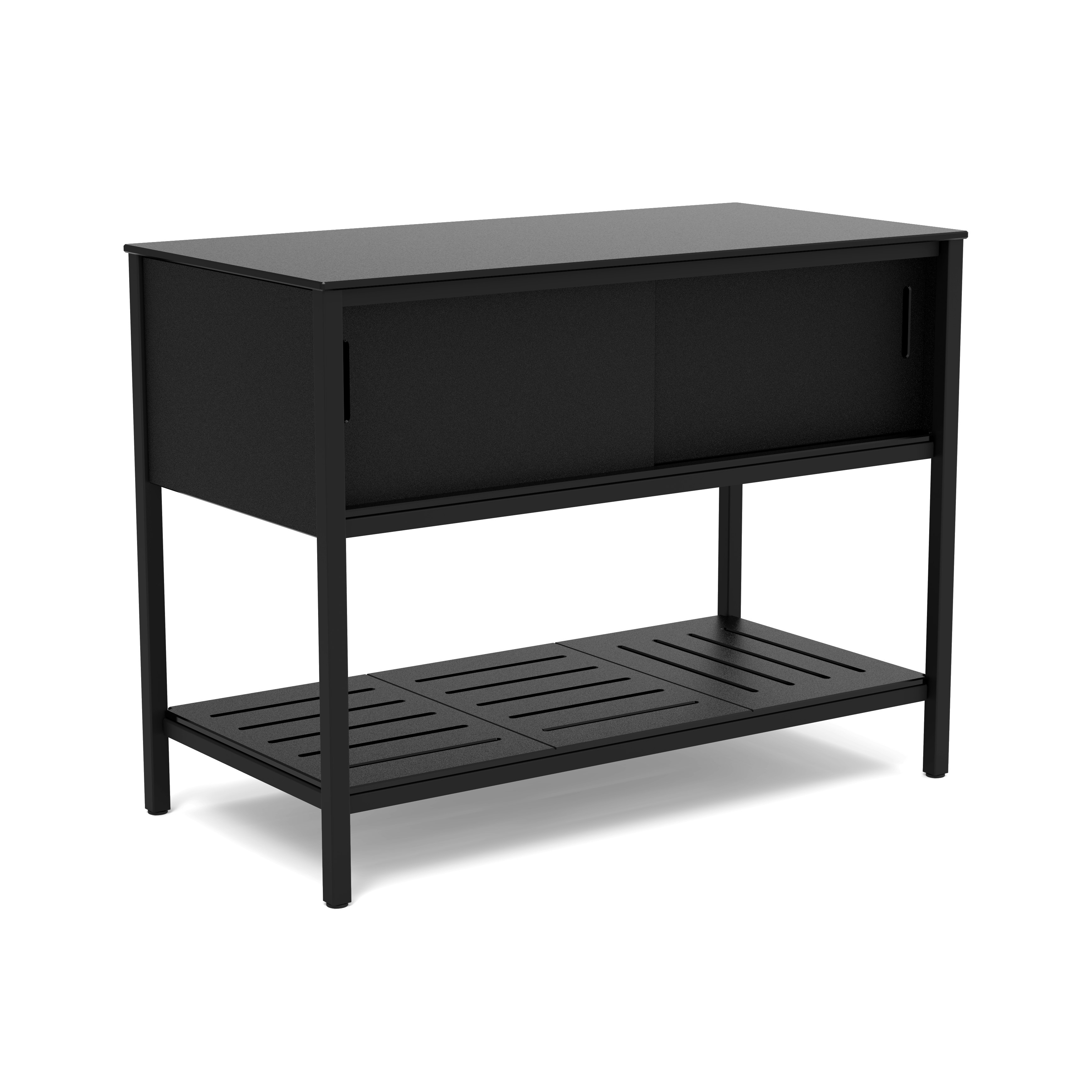 A La Carte Cabinet - Half, Black