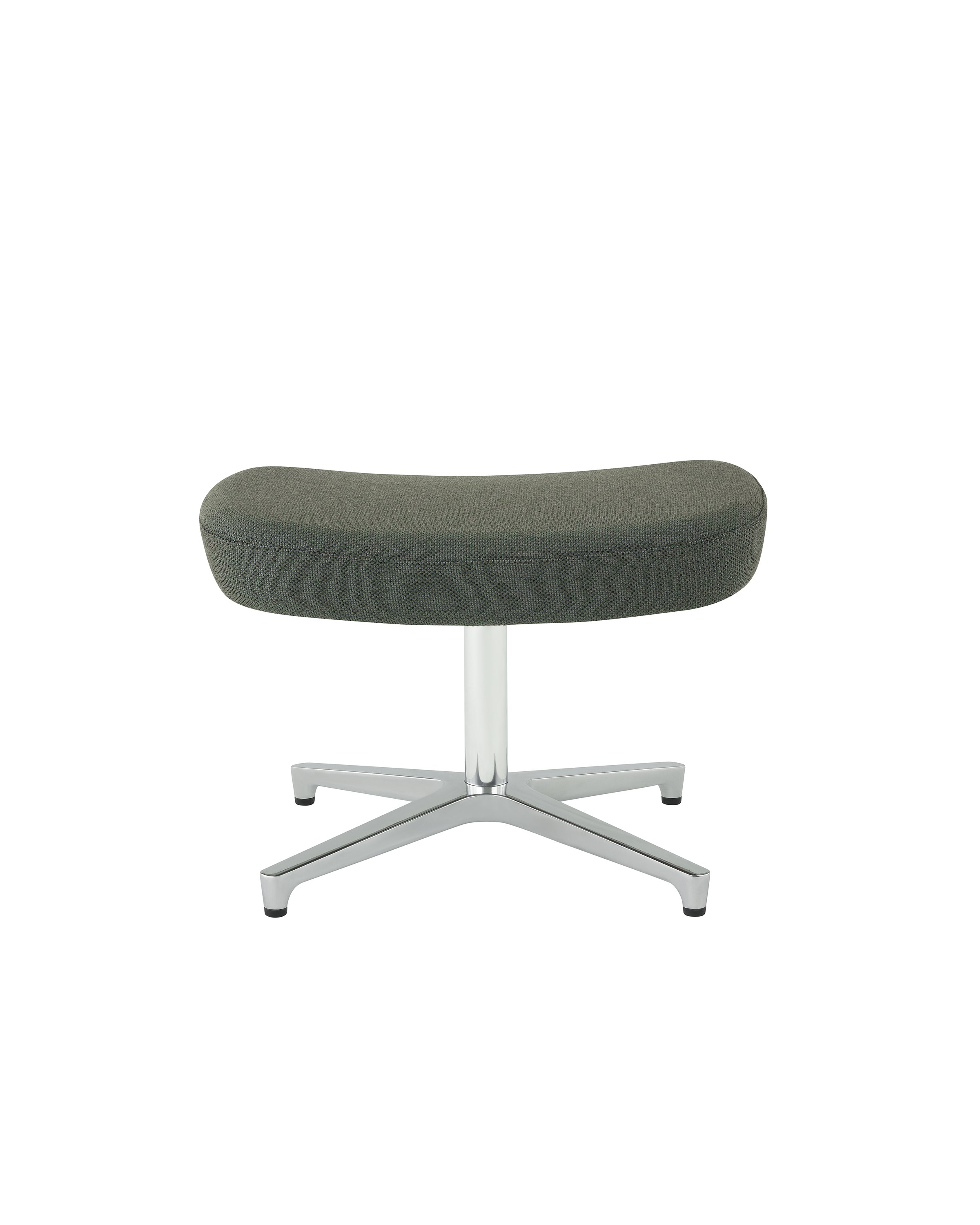 A Saiba Ottoman, viewed from the front.