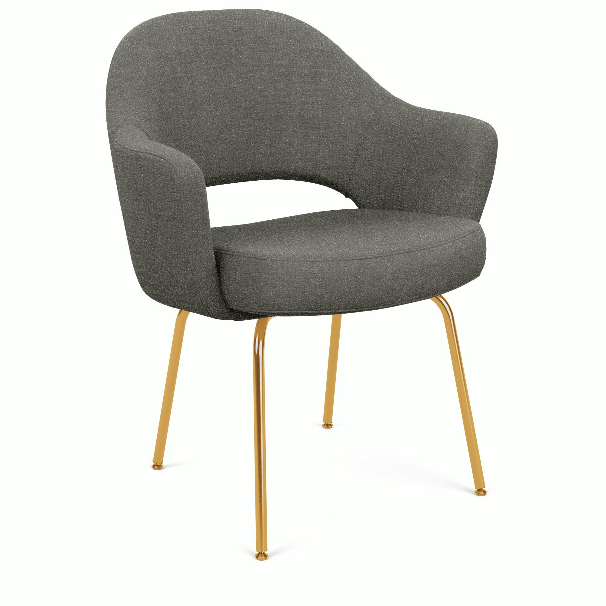 Saarinen Executive Armchair - Topos,  Cliff,  Gold