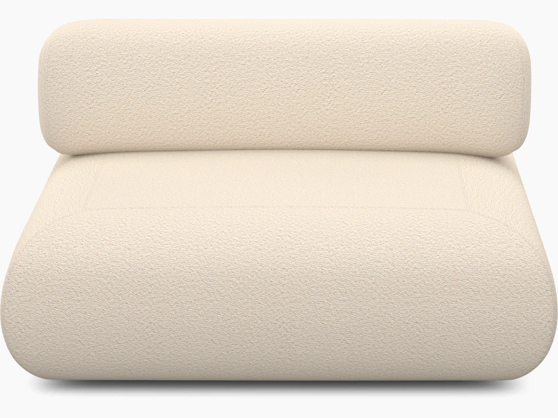 A Sval Center Module in Cream viewed from the front