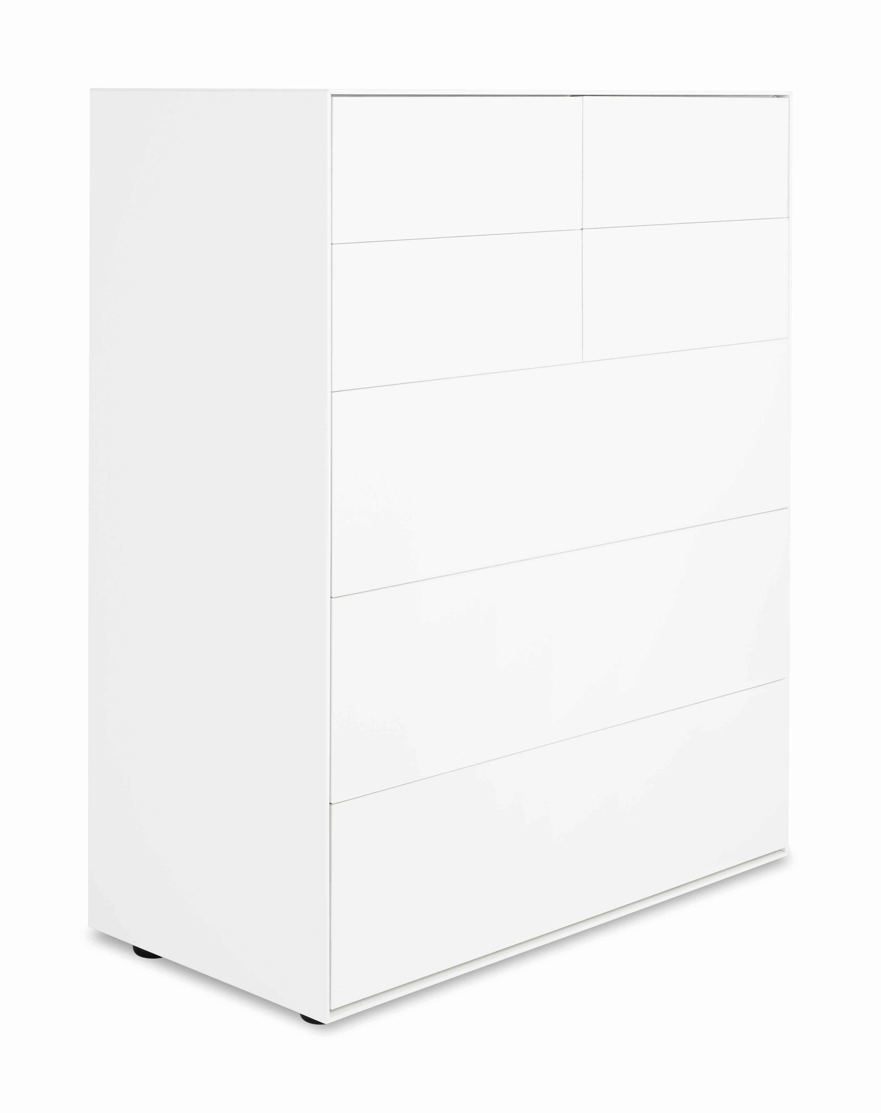 Lauki Tall Dresser - White, No Leg 2.0