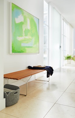 bertoia bench muuto restore basket 