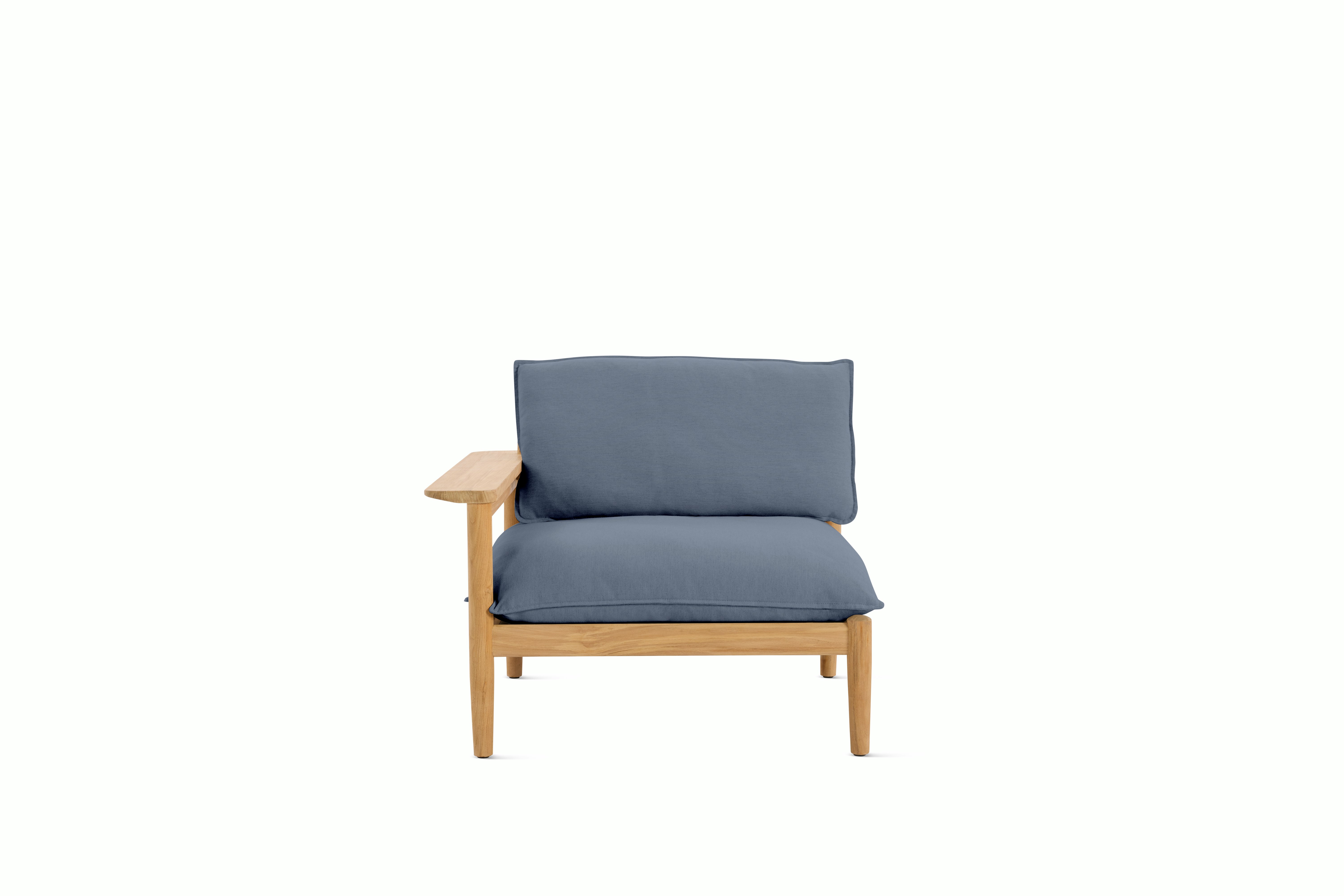 Terassi One Arm Single Seat Module