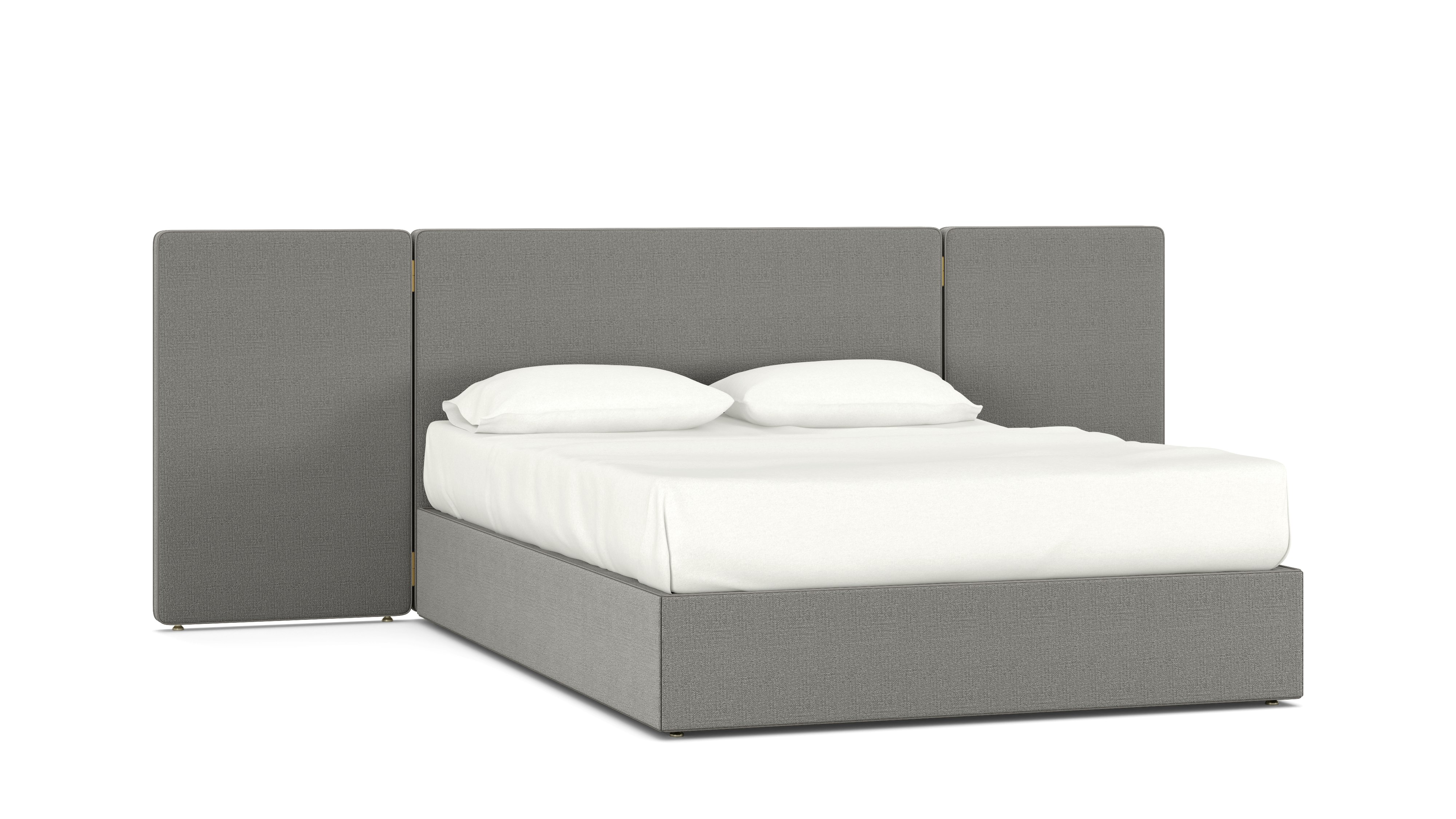A Hule Bed in Stone Script viewed from an angle