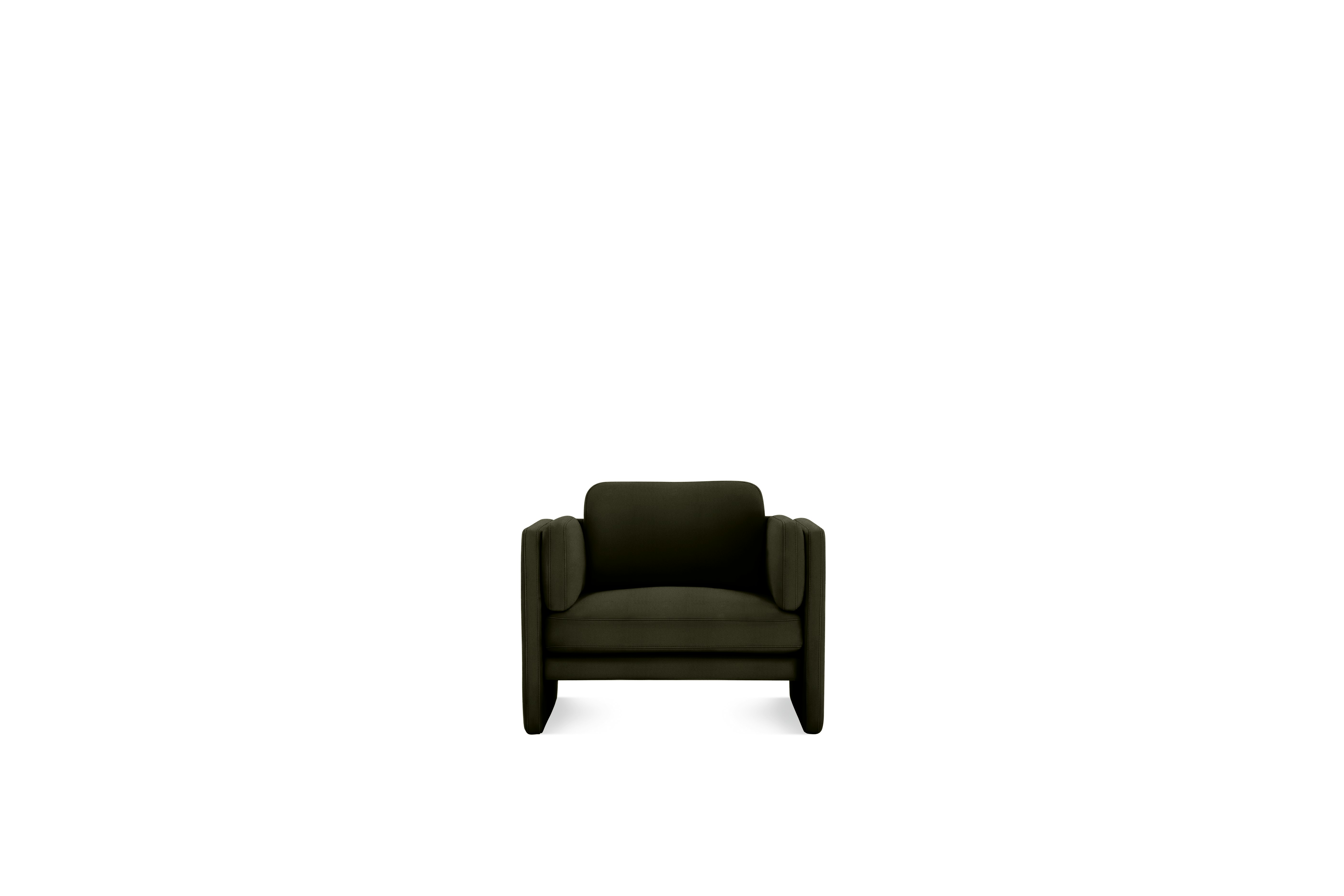 Pastille Lounge Chair, Fabric