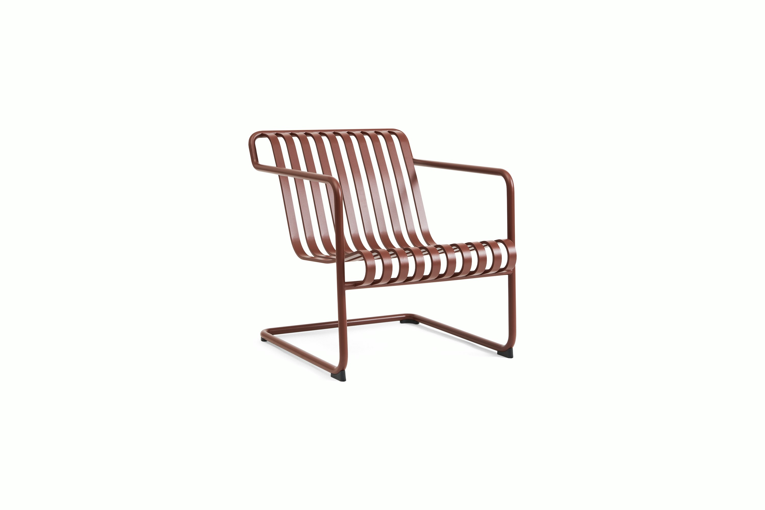 Palissade Cantilever Lounge Chair - Iron Red