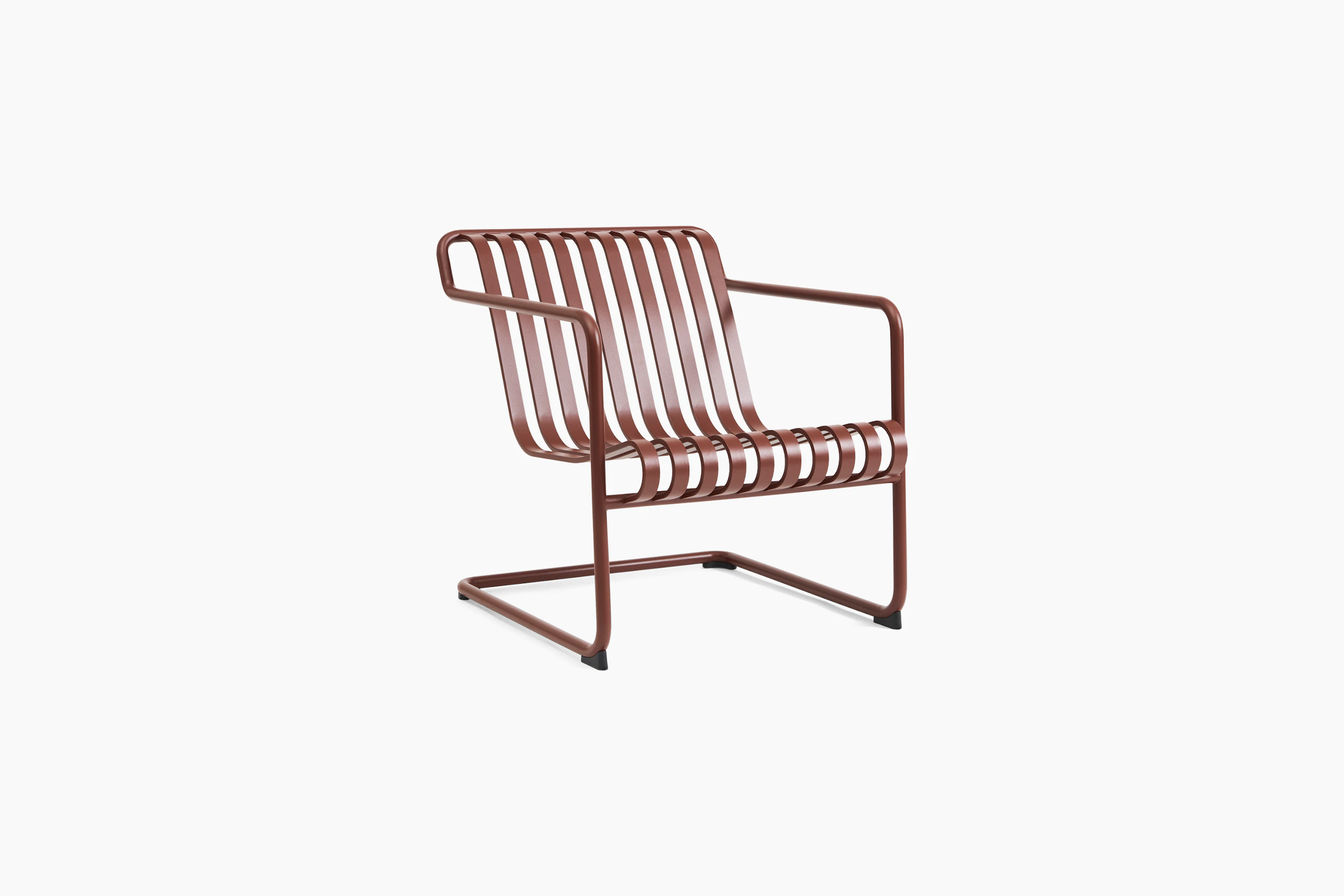 Palissade Cantilever Lounge Chair - Iron Red